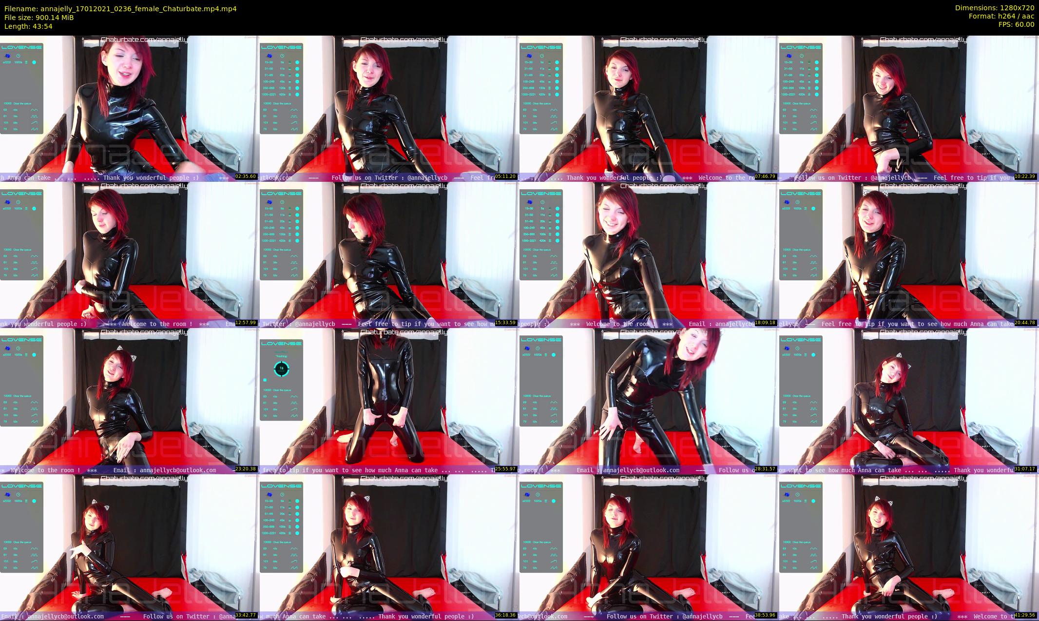 annajelly — 44 minute Chaturbate couple cam show recording, 720p, Jan 17, 2021