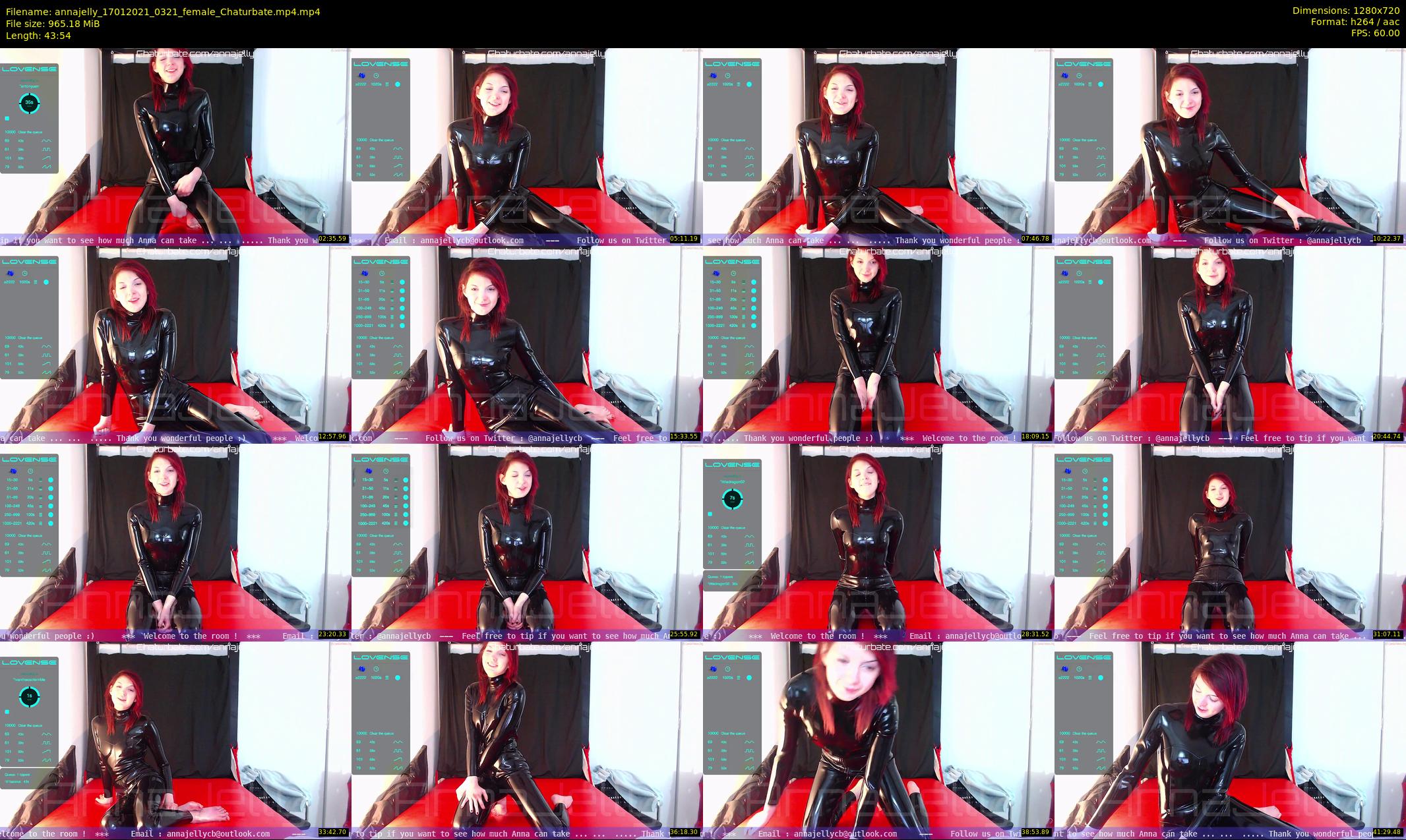 annajelly — 44 minute Chaturbate couple cam show recording, 720p, Jan 17, 2021