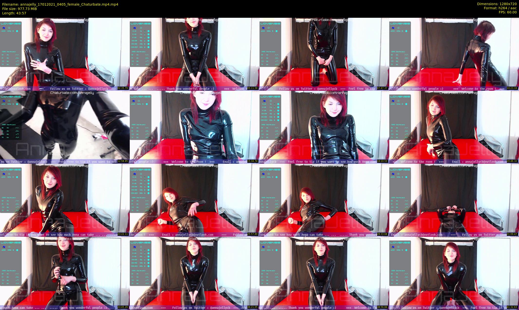 annajelly — 44 minute Chaturbate couple cam show recording, 720p, Jan 17, 2021