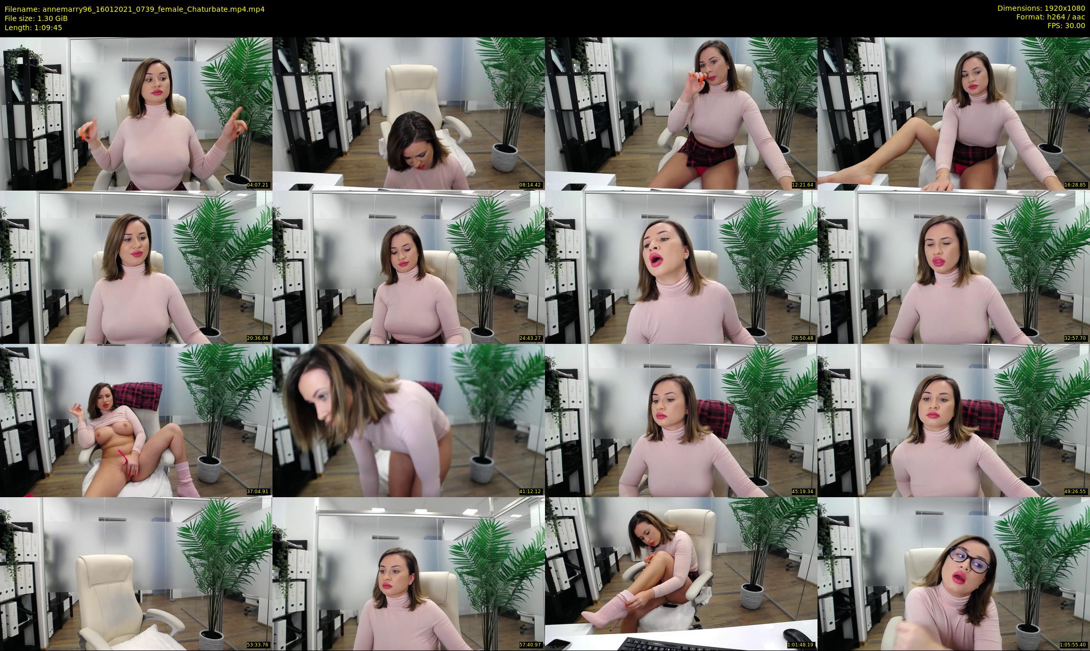annemarry96 — 70 minute Chaturbate female cam show recording, 1080p, Jan 16, 2021