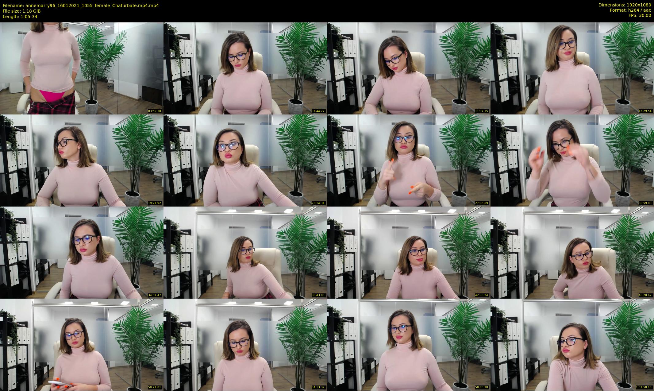 annemarry96 — 66 minute Chaturbate female cam show recording, 1080p, Jan 16, 2021