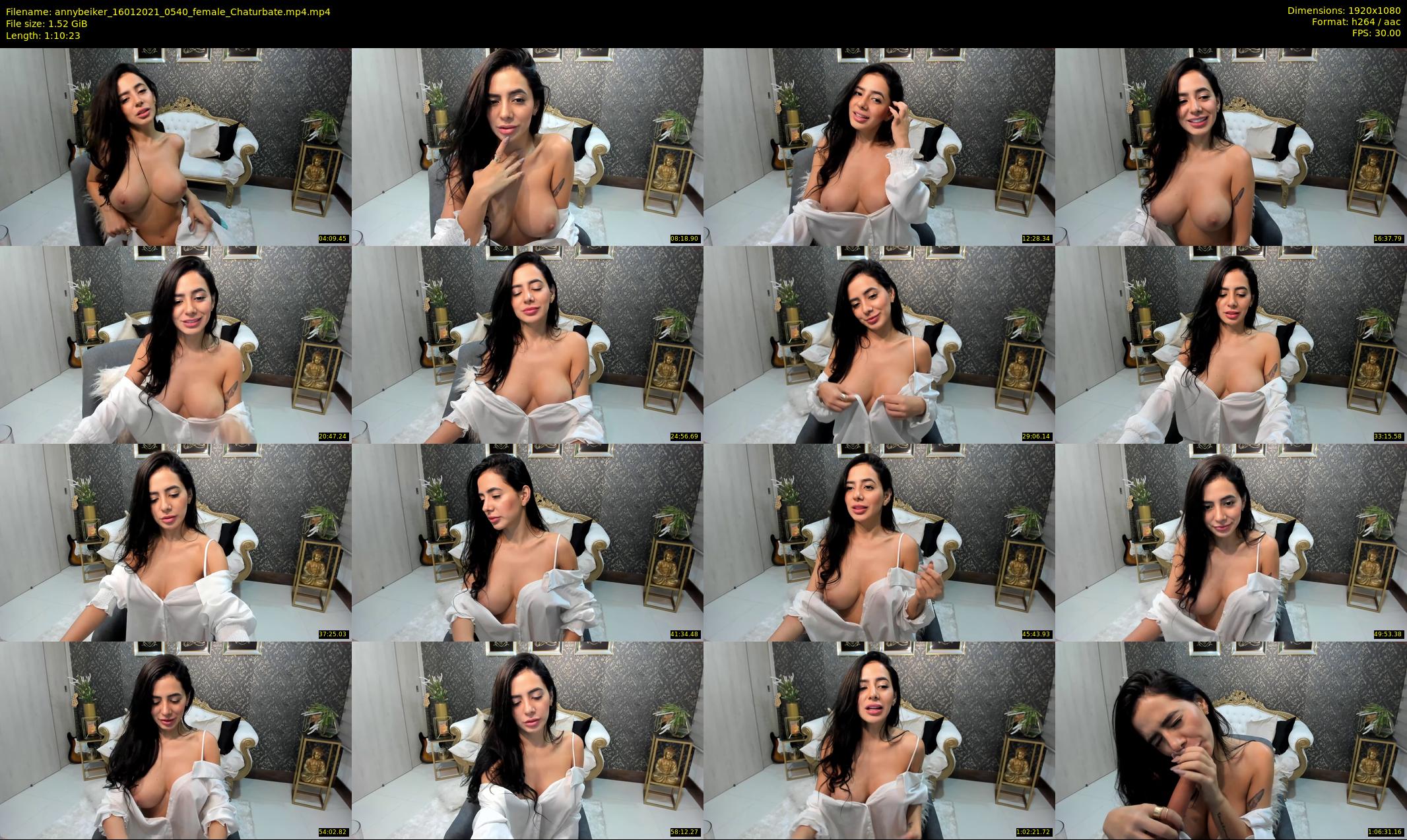annybeiker — 71 minute Chaturbate female cam show recording, 1080p, Jan 16, 2021