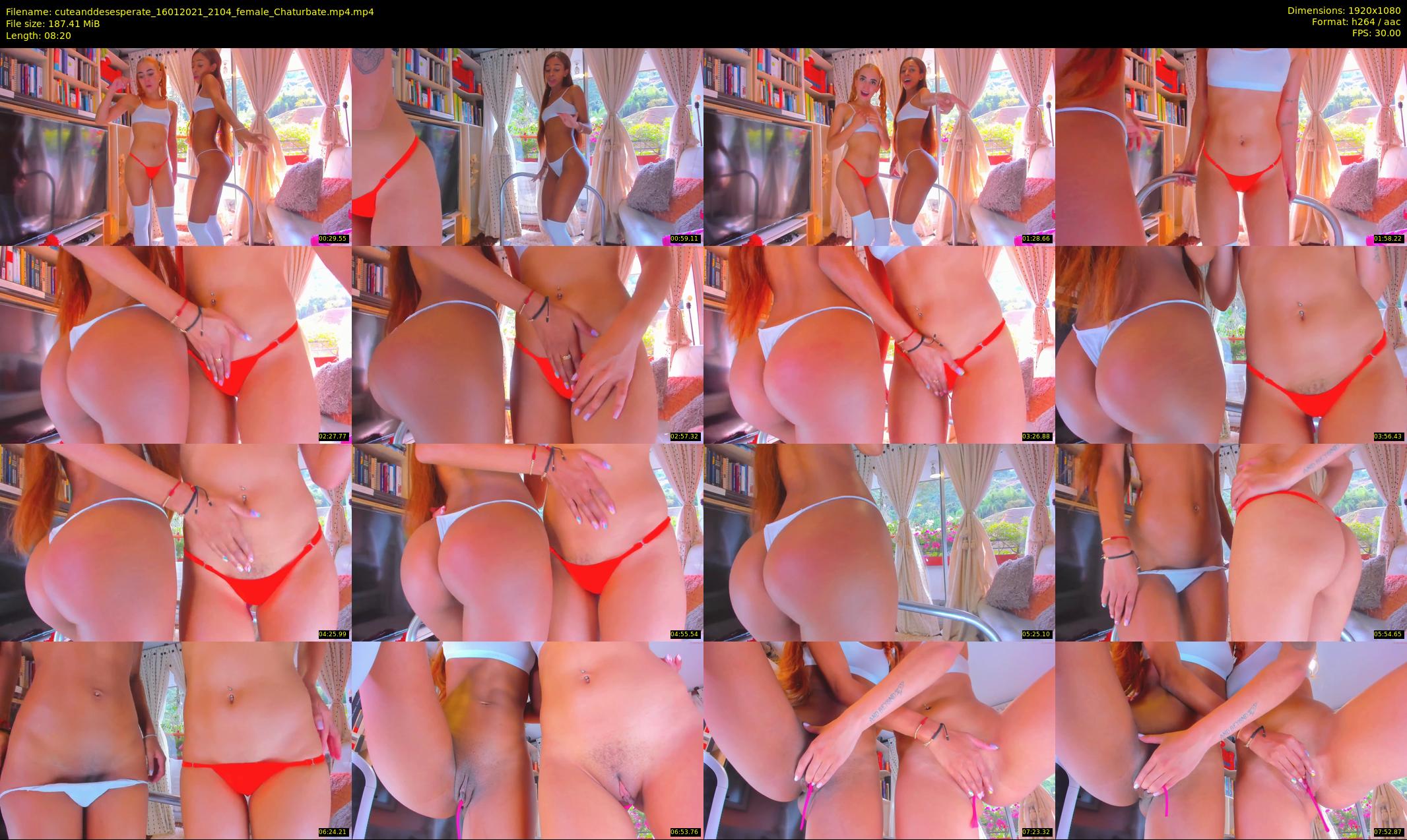 cuteanddesesperate — 9 minute Chaturbate female cam show recording, 1080p, Jan 16, 2021