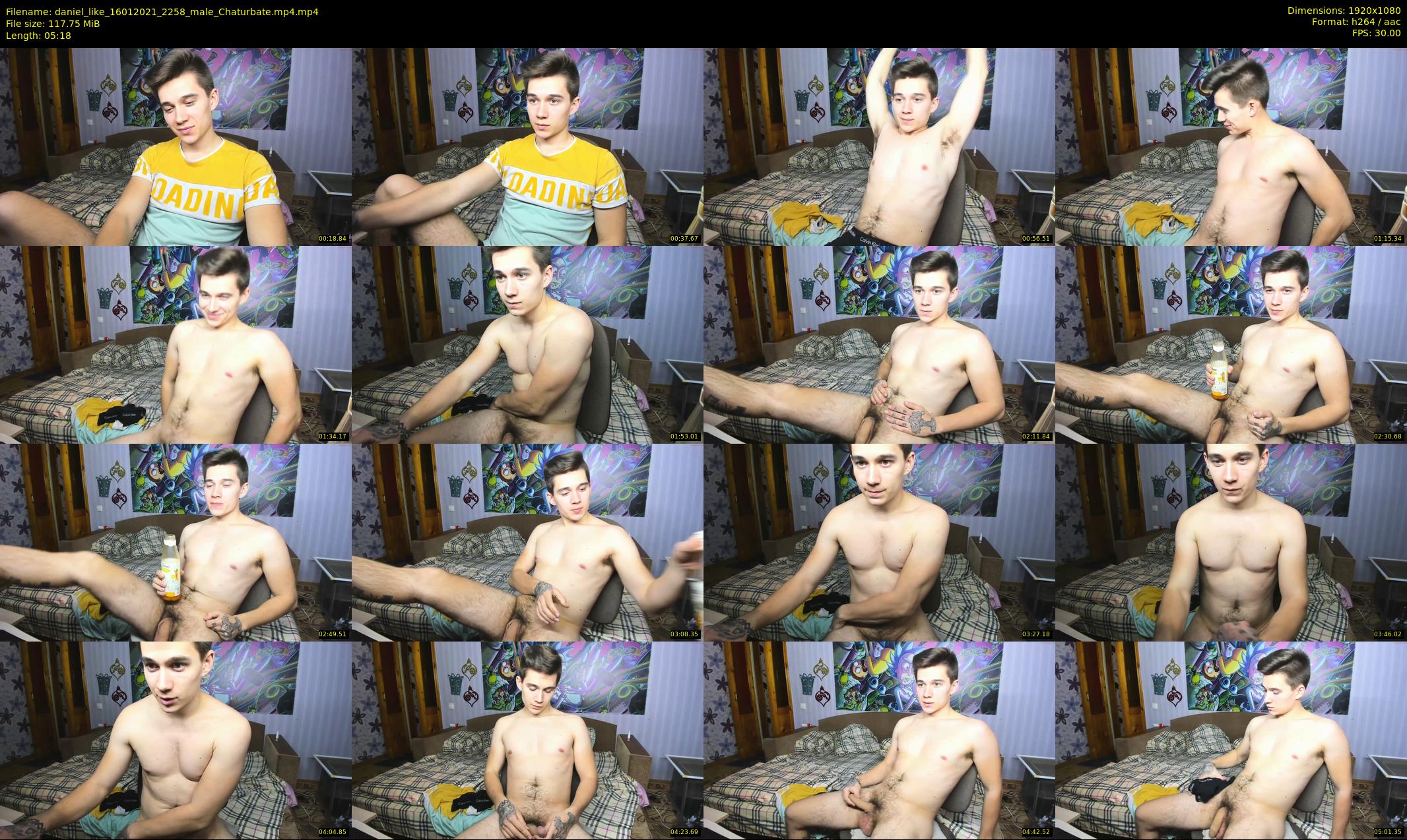 daniel_like — 6 minute Chaturbate male cam show recording, 1080p, Jan 16, 2021