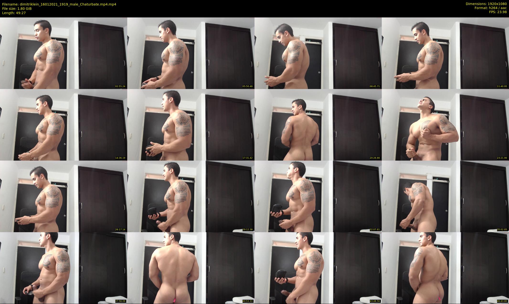 dimitriklein — 50 minute Chaturbate male cam show recording, 1080p, Jan 16, 2021