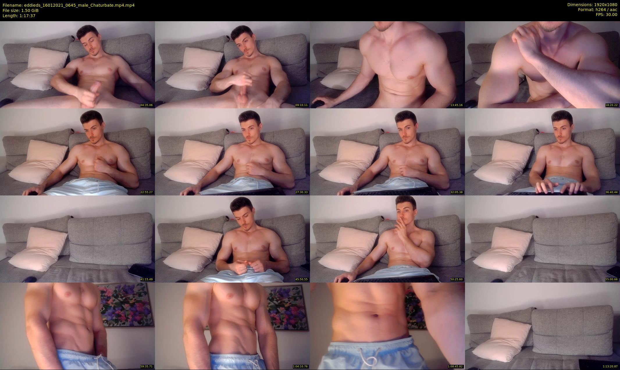 eddieds — 78 minute Chaturbate male cam show recording, 1080p, Jan 16, 2021