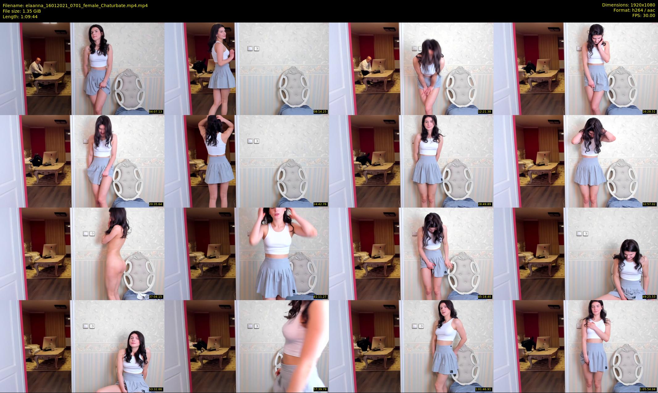 elaanna — 70 minute Chaturbate female cam show recording, 1080p, Jan 16, 2021