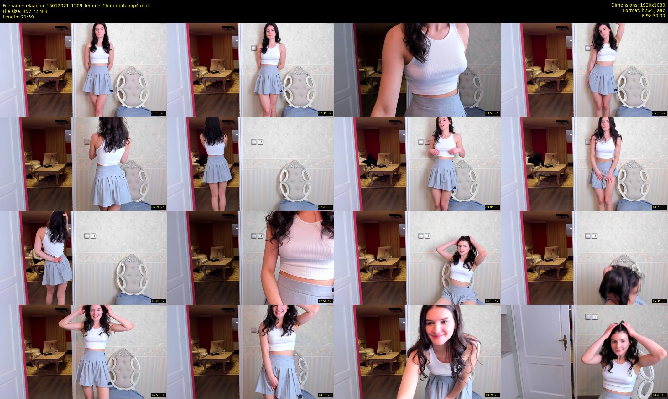 elaanna — 22 minute Chaturbate female cam show recording, 1080p, Jan 16, 2021