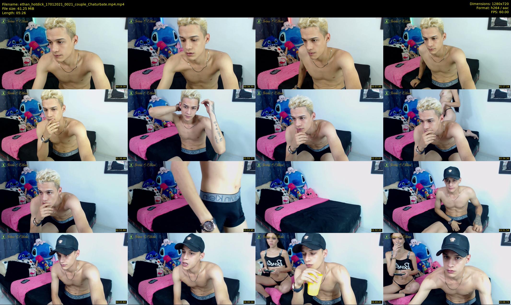 ethan_hotdick — 6 minute Chaturbate couple cam show recording, 720p, Jan 17, 2021