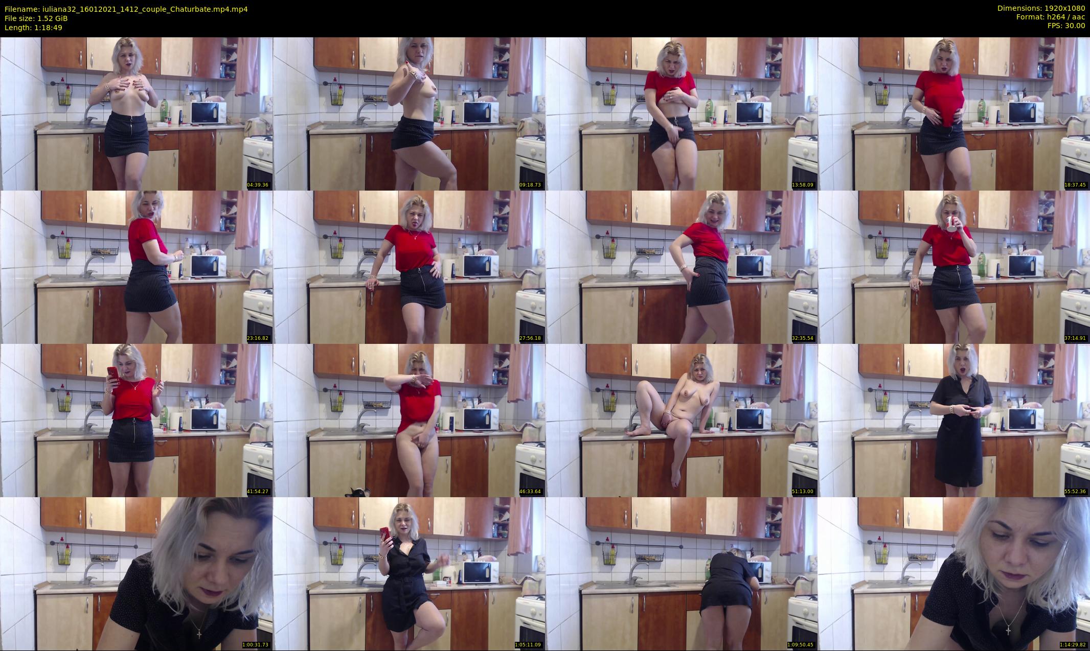 iuliana32 — 79 minute Chaturbate couple cam show recording, 1080p, Jan 16, 2021