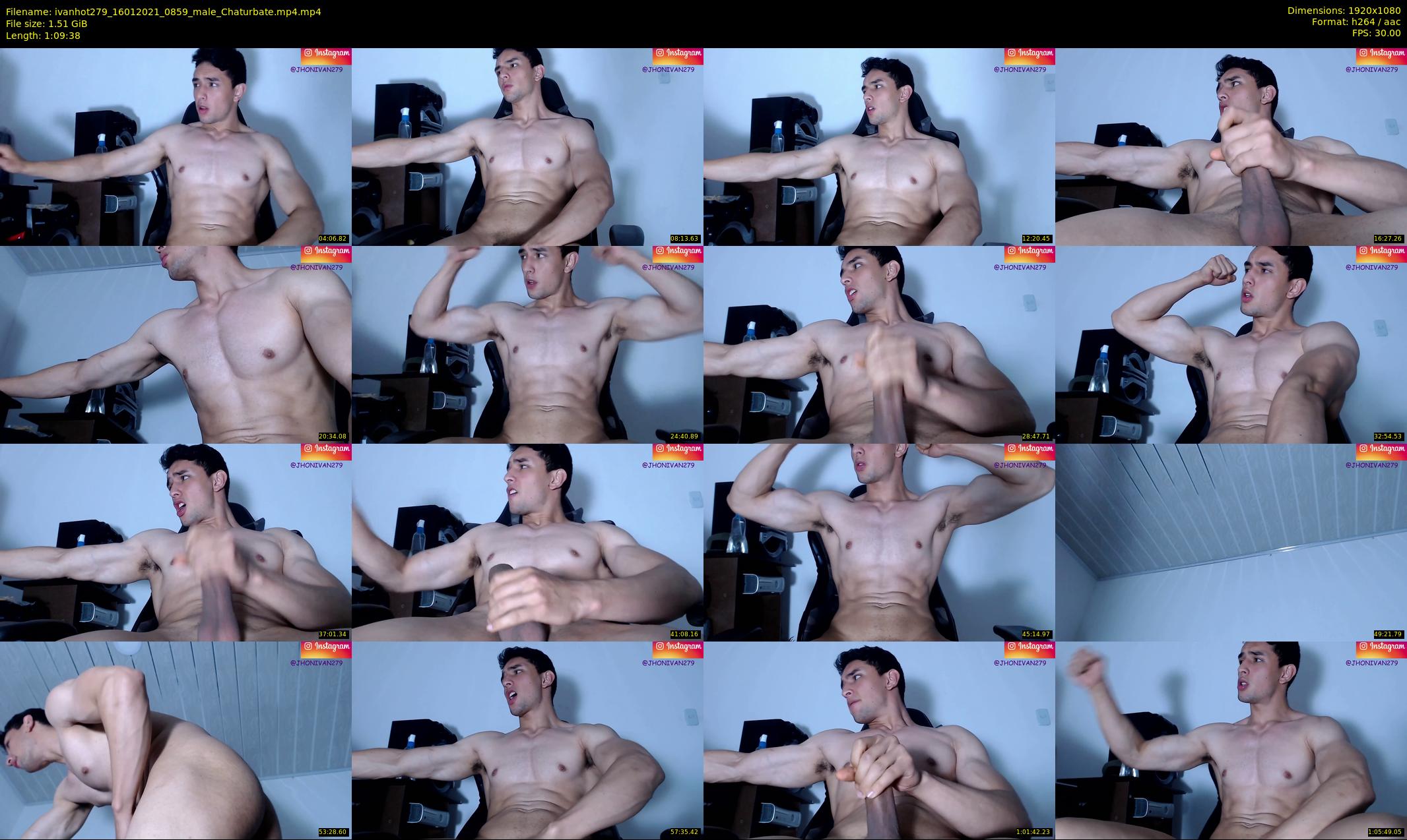ivanhot279 — 70 minute Chaturbate male cam show recording, 1080p, Jan 16, 2021
