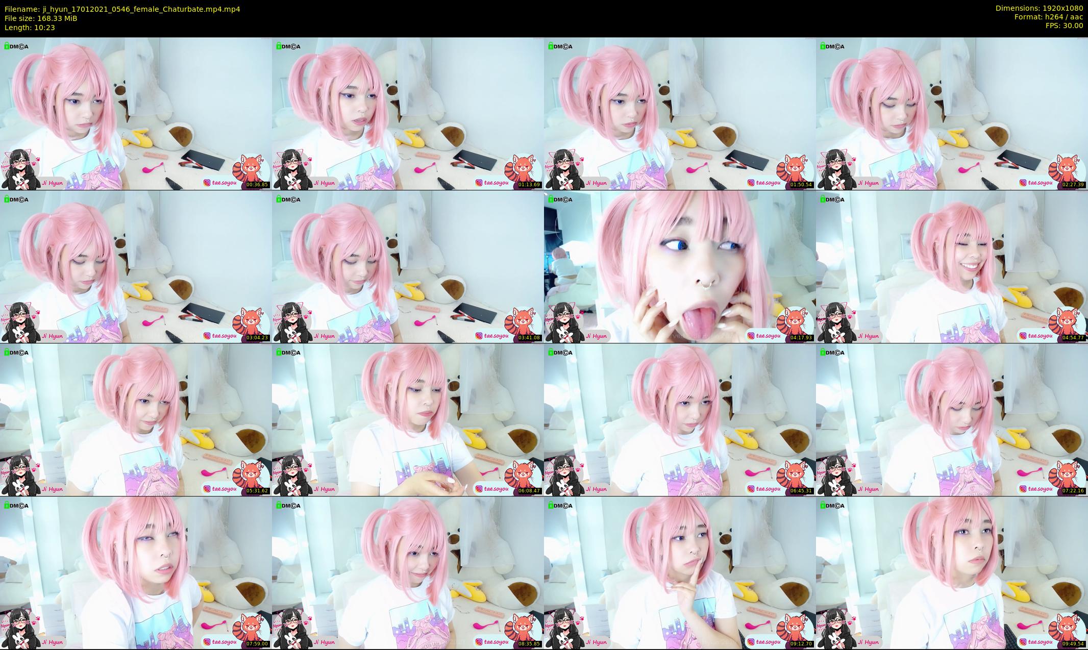 ji_hyun — 11 minute Chaturbate female cam show recording, 1080p, Jan 17, 2021