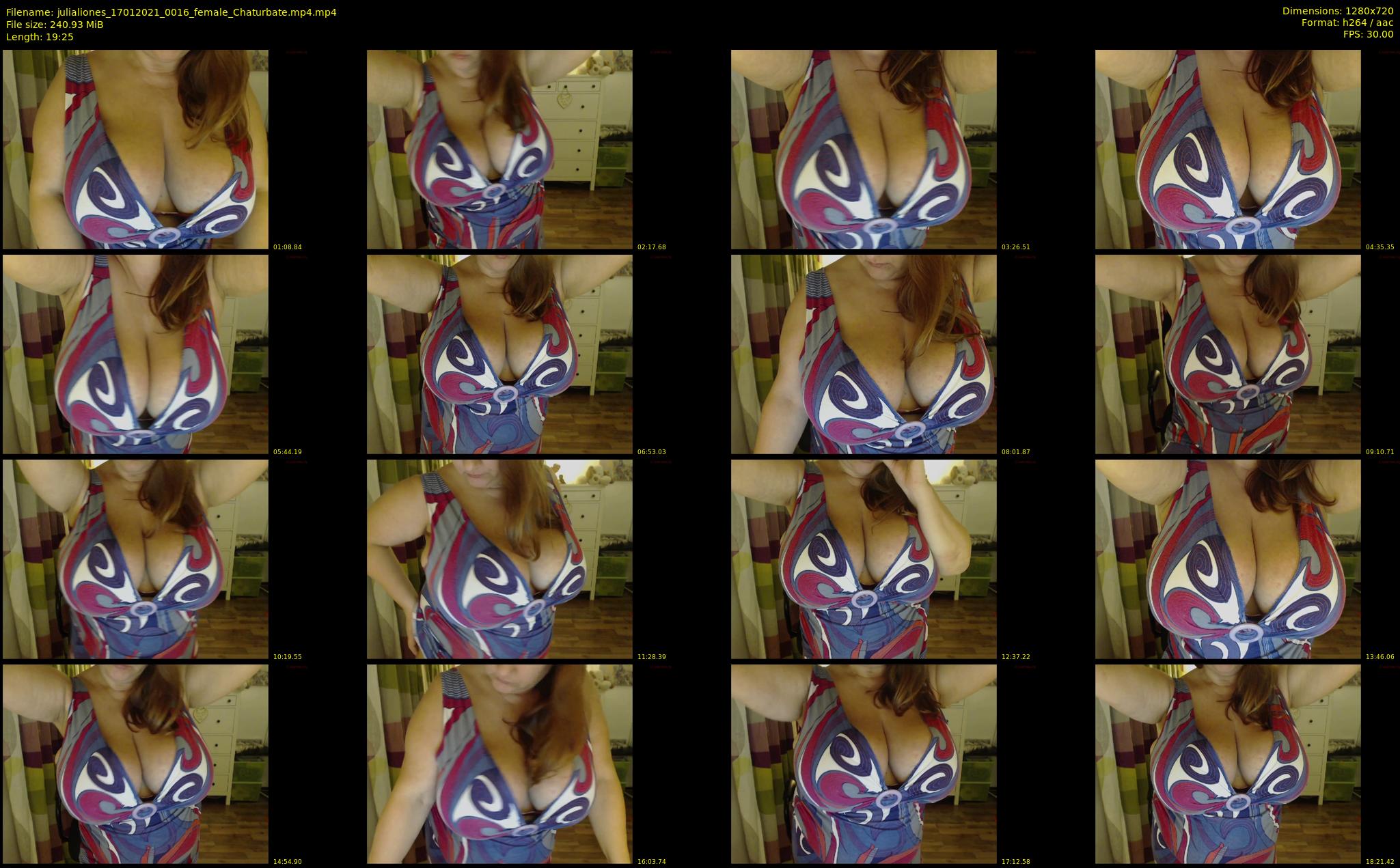 julialiones — 20 minute Chaturbate female cam show recording, 720p, Jan 17, 2021