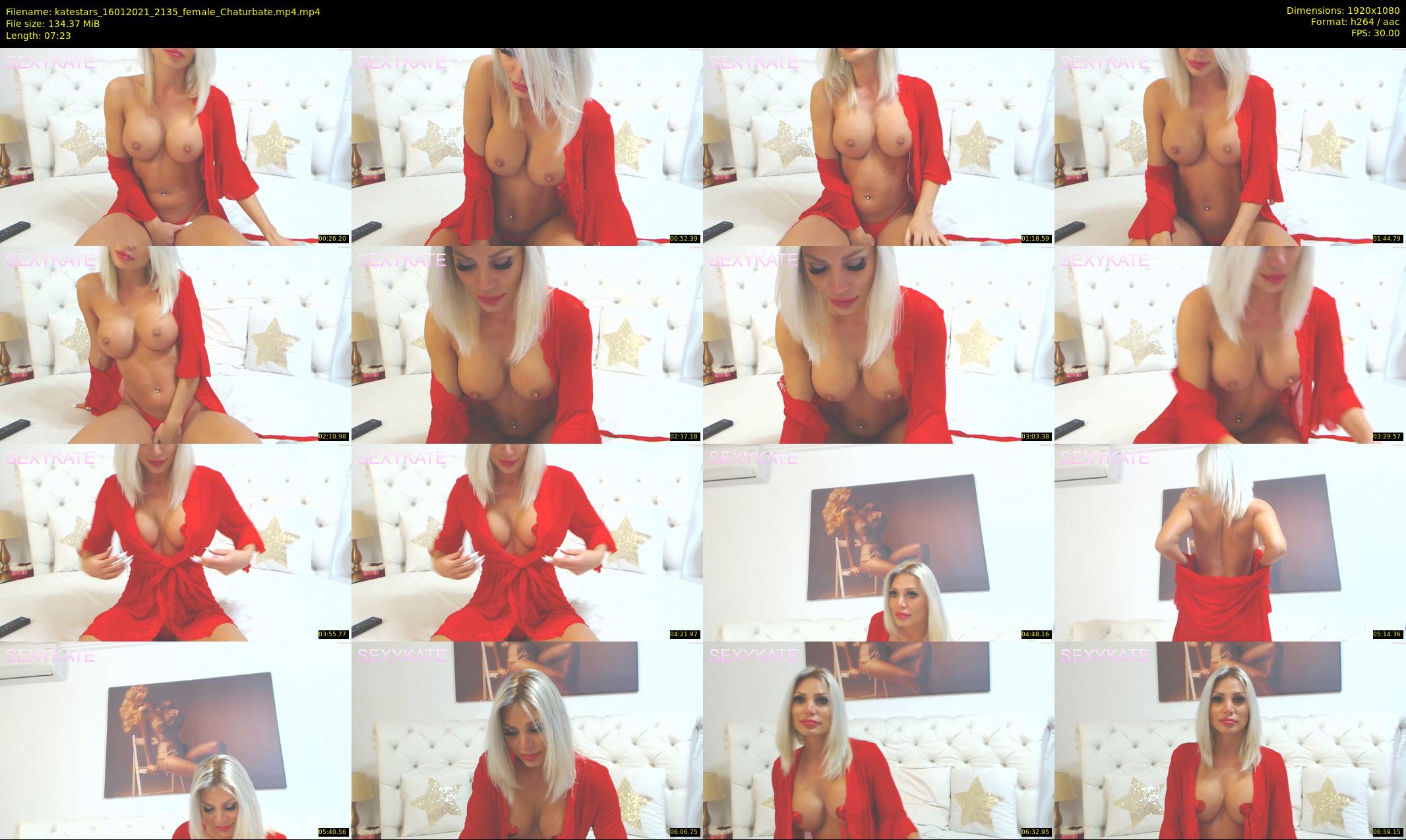 katestars — 8 minute Chaturbate female cam show recording, 1080p, Jan 16, 2021
