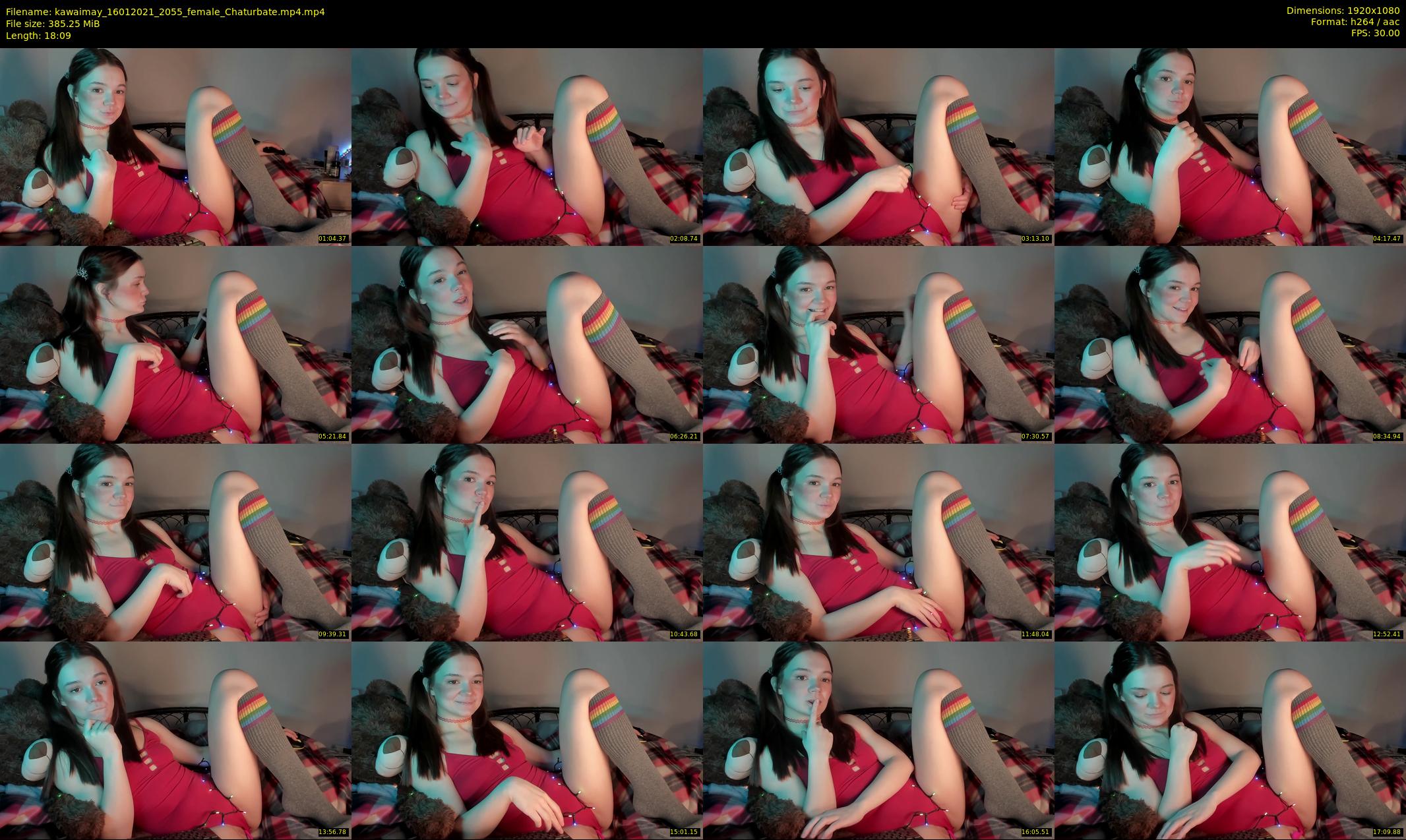 kawaimay — 19 minute Chaturbate female cam show recording, 1080p, Jan 16, 2021