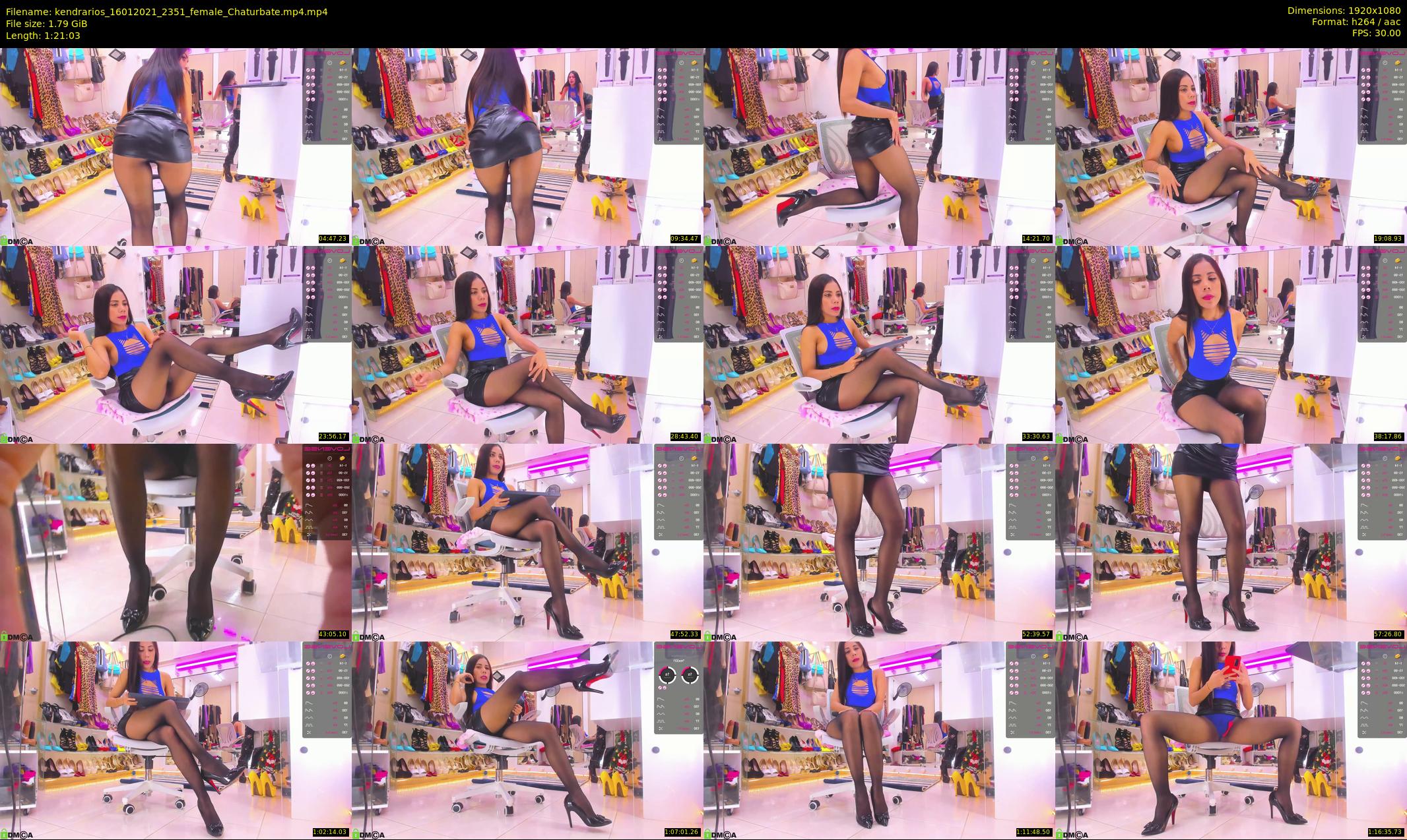kendrarios — 82 minute Chaturbate female cam show recording, 1080p, Jan 16, 2021