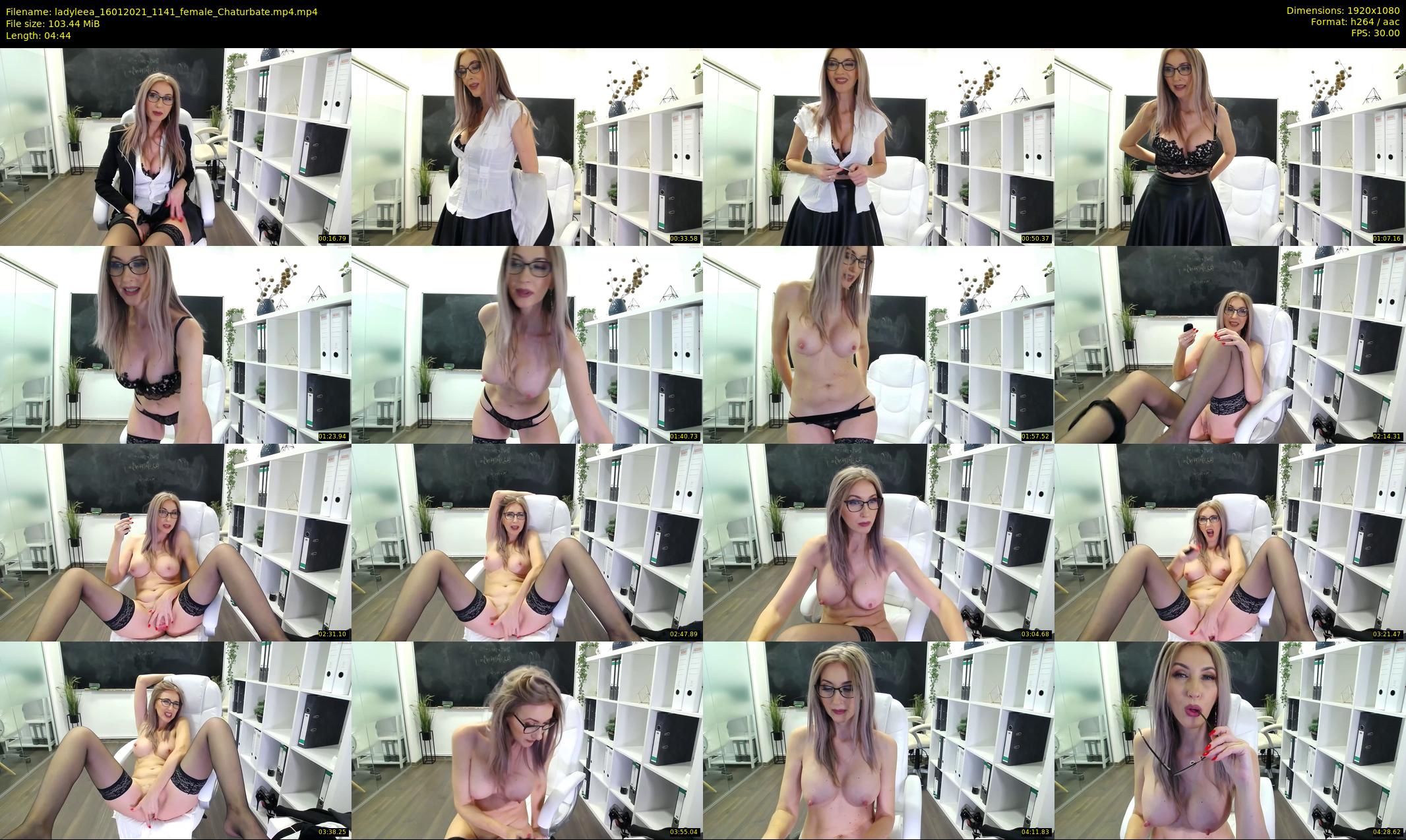 ladyleea — 5 minute Chaturbate female cam show recording, 1080p, Jan 16, 2021