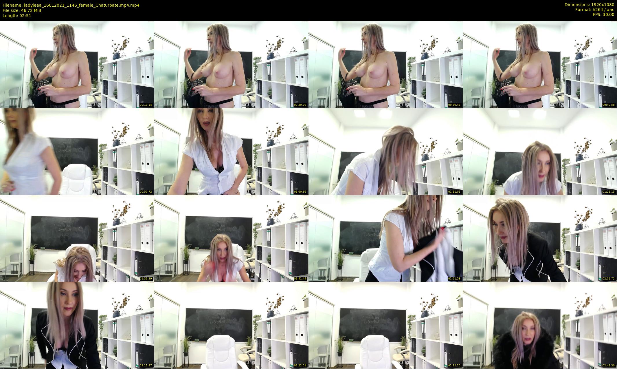 ladyleea — 3 minute Chaturbate female cam show recording, 1080p, Jan 16, 2021