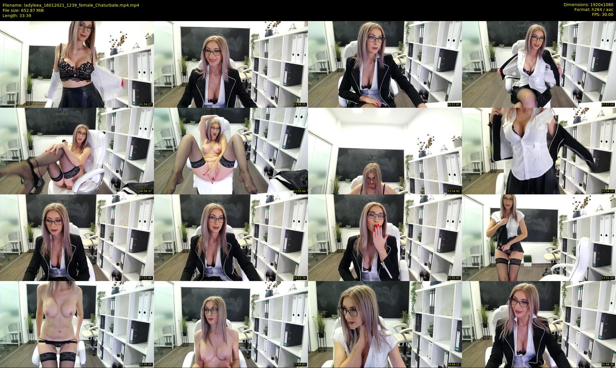 ladyleea — 34 minute Chaturbate female cam show recording, 1080p, Jan 16, 2021