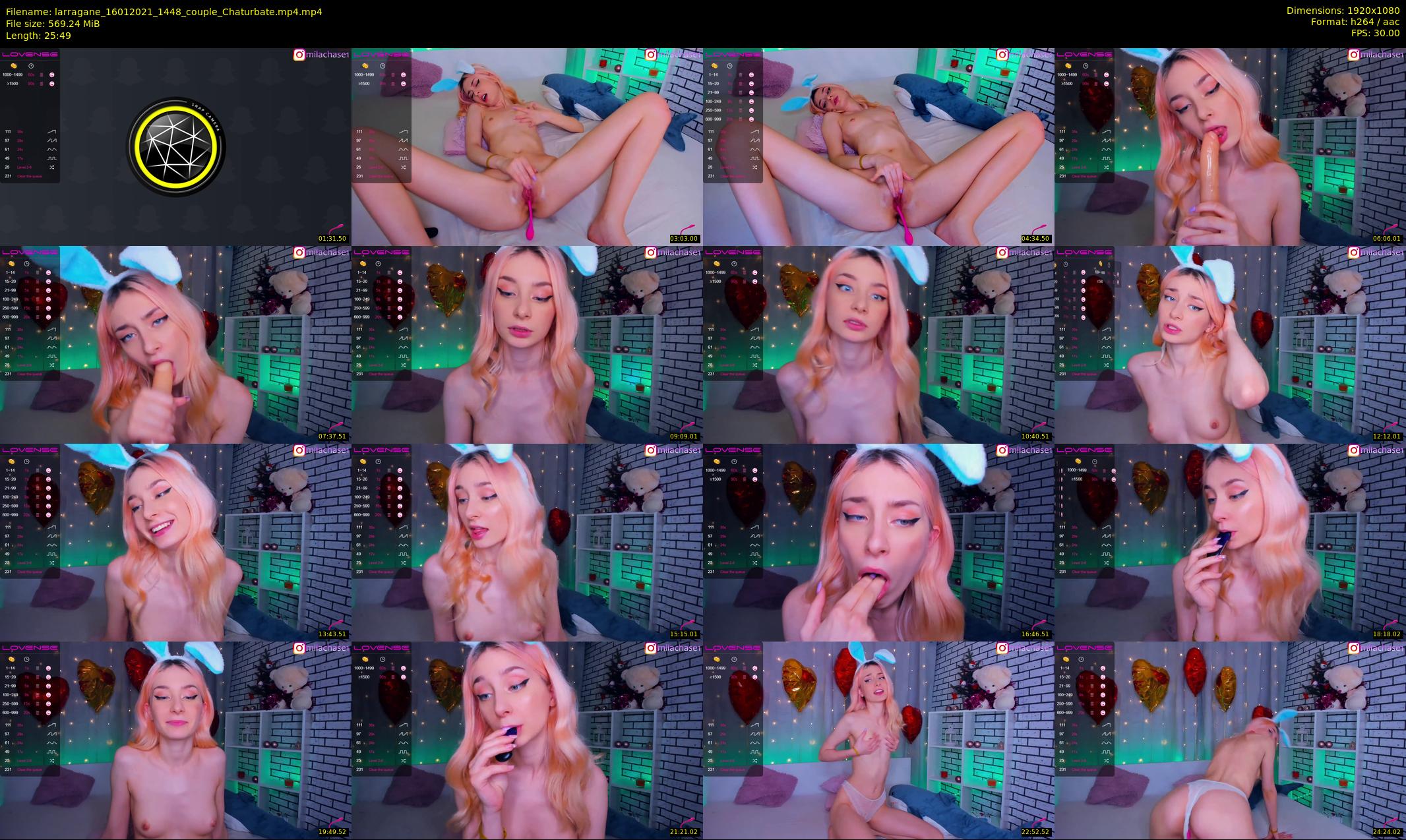 larragane — 26 minute Chaturbate couple cam show recording, 1080p, Jan 16, 2021