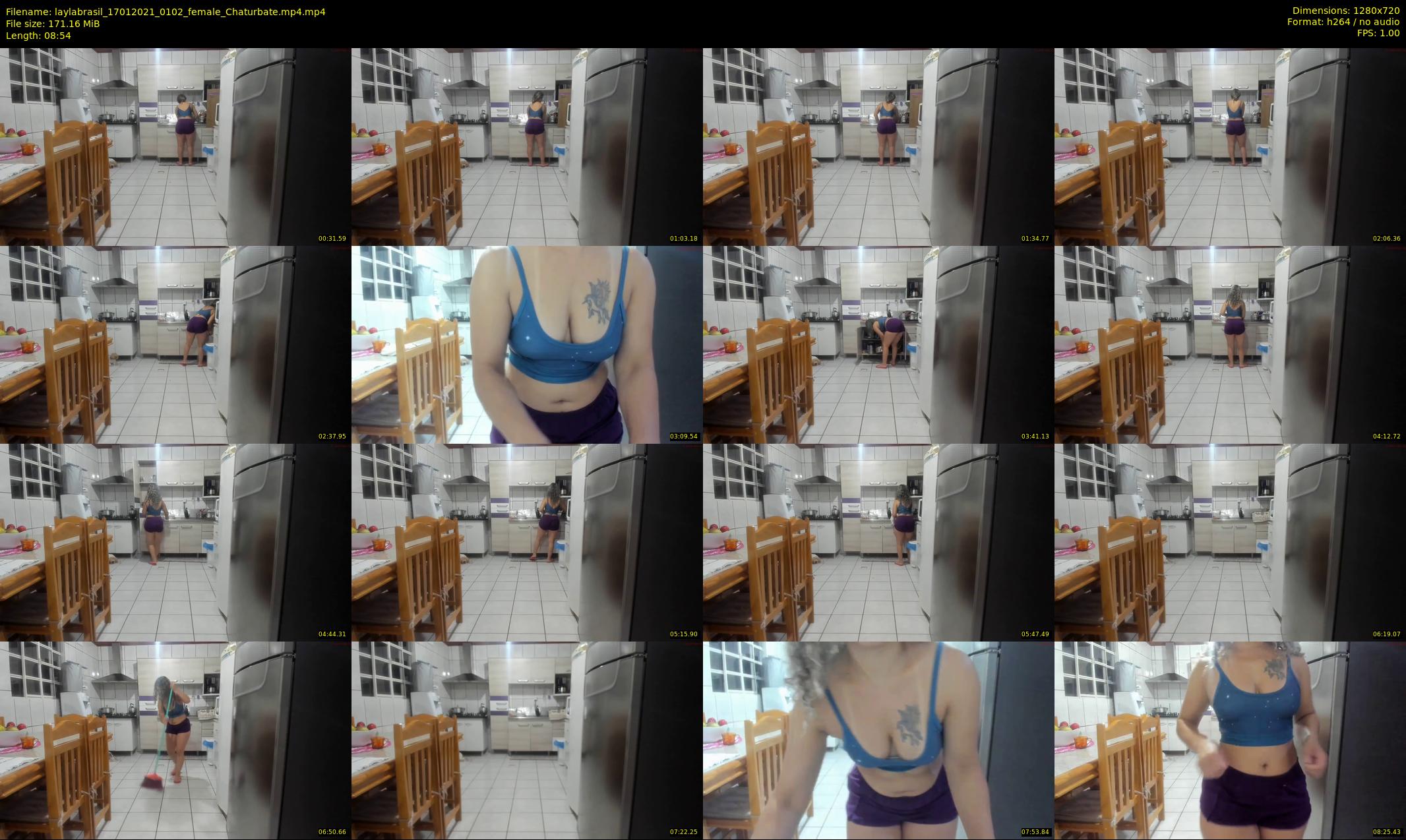 laylabrasil — 9 minute Chaturbate female cam show recording, 720p, Jan 17, 2021