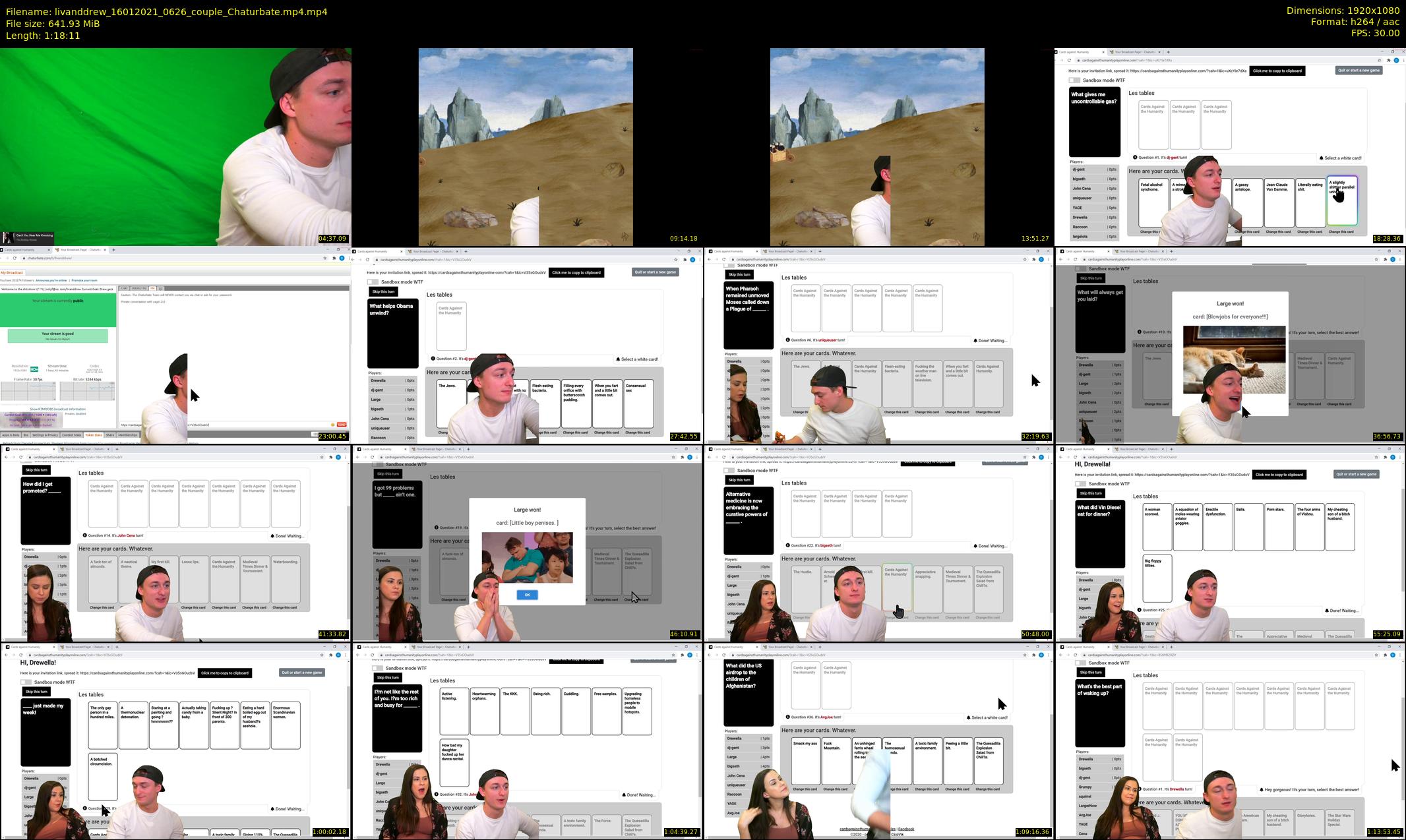 livanddrew — 79 minute Chaturbate couple cam show recording, 1080p, Jan 16, 2021