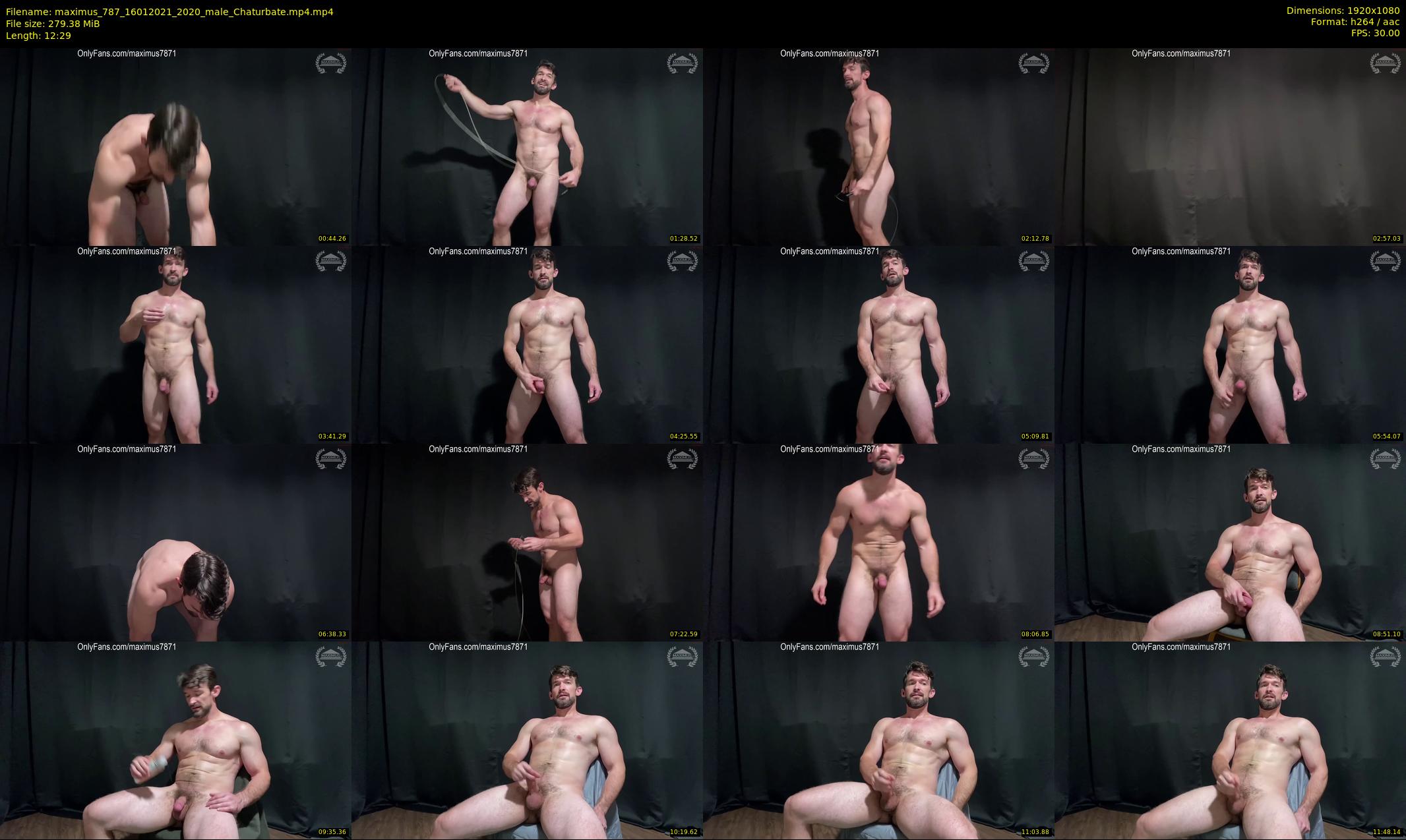 maximus_787 — 13 minute Chaturbate male cam show recording, 1080p, Jan 16, 2021