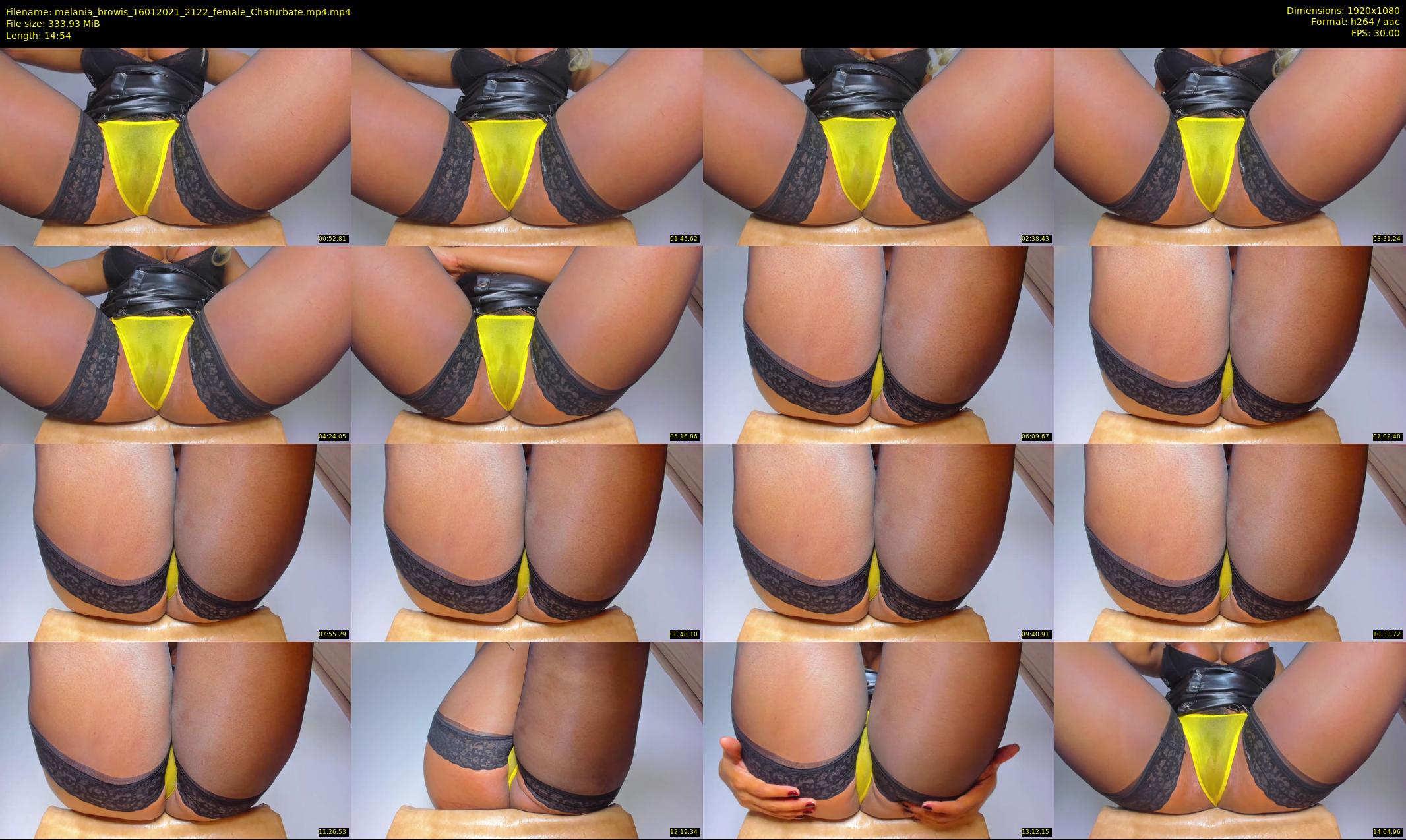 melania_browis — 15 minute Chaturbate female cam show recording, 1080p, Jan 16, 2021