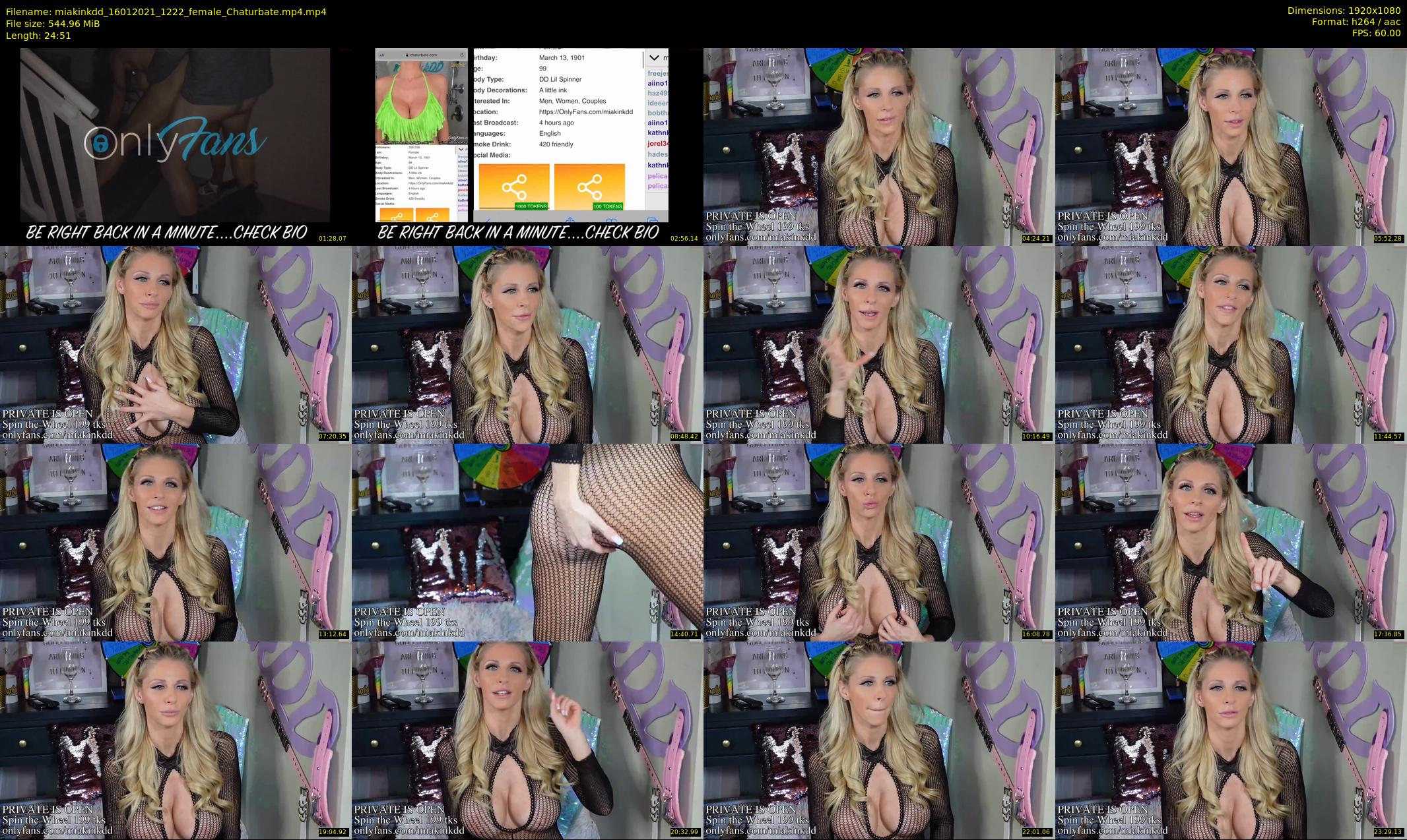 miakinkdd — 25 minute Chaturbate female cam show recording, 1080p, Jan 16, 2021