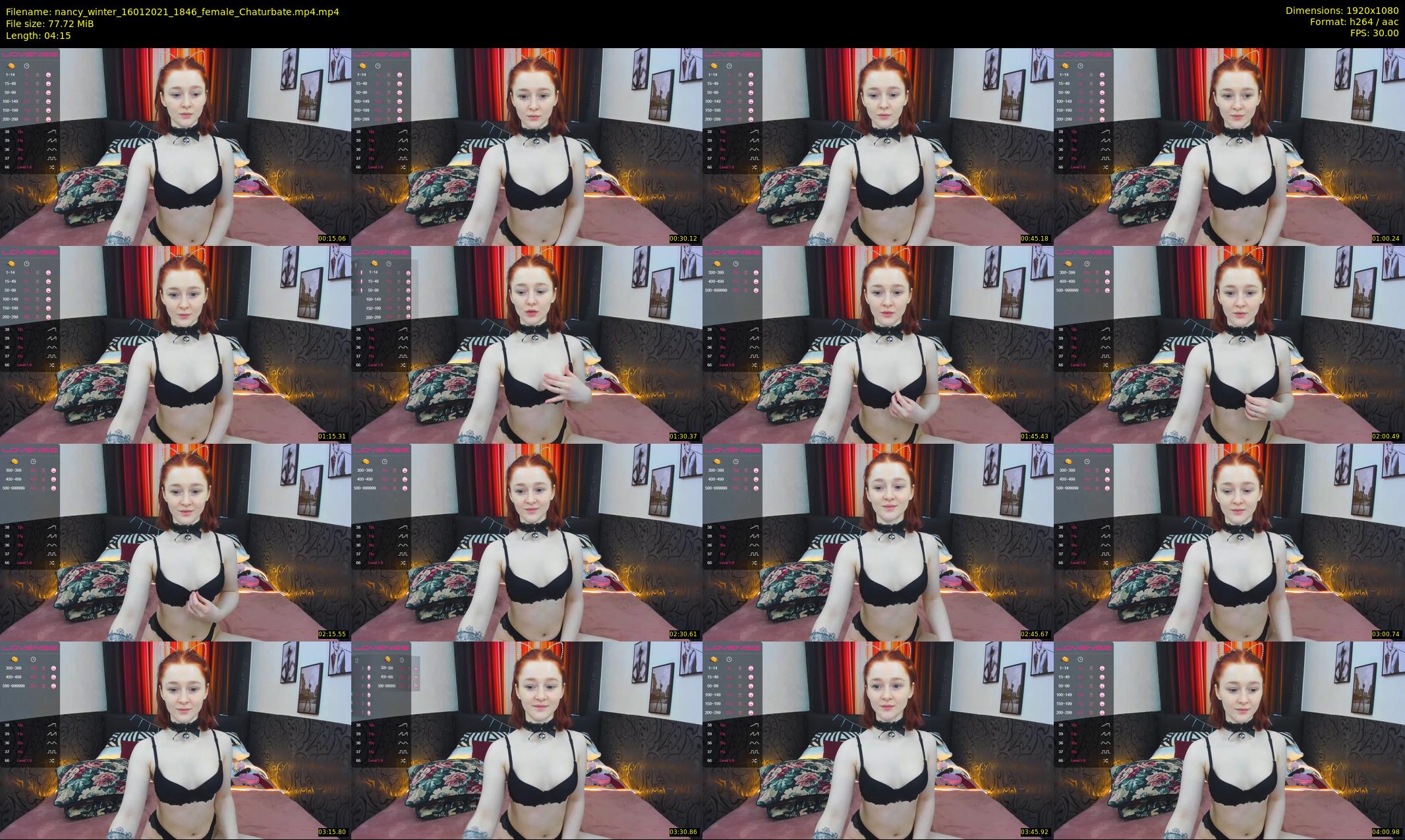 nancy_winter — 5 minute Chaturbate female cam show recording, 1080p, Jan 16, 2021