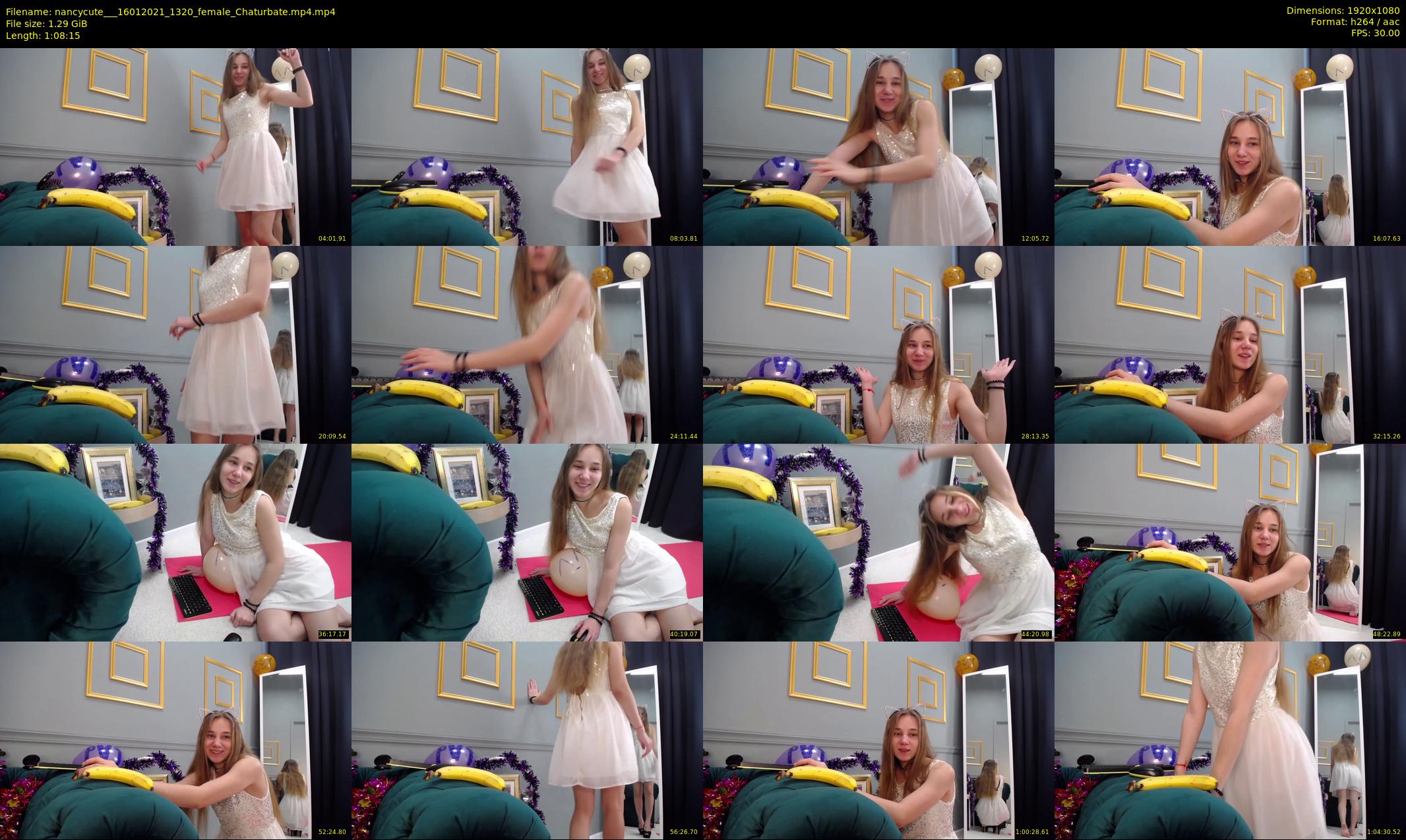 nancycute__ — 69 minute Chaturbate female cam show recording, 1080p, Jan 16, 2021