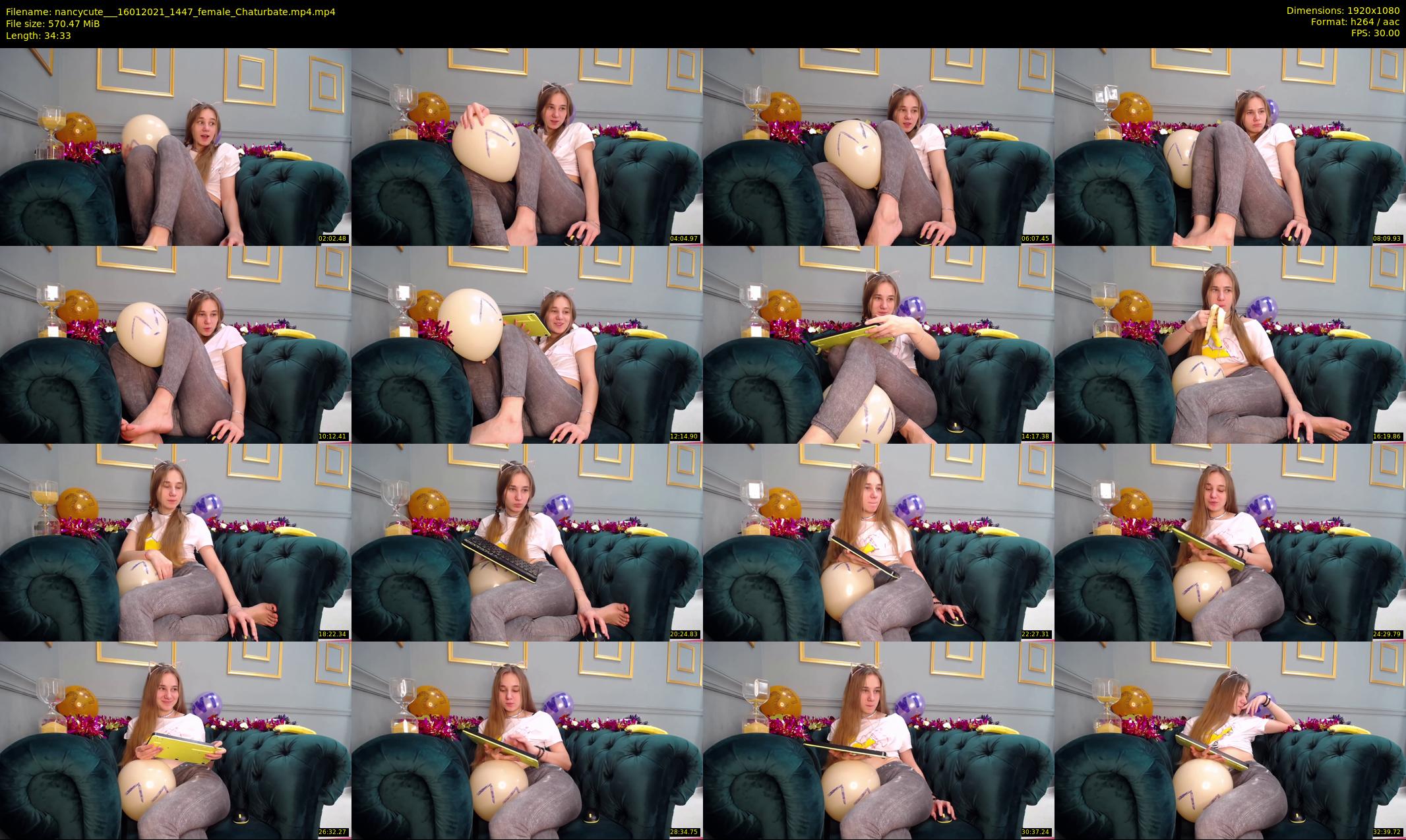 nancycute__ — 35 minute Chaturbate female cam show recording, 1080p, Jan 16, 2021
