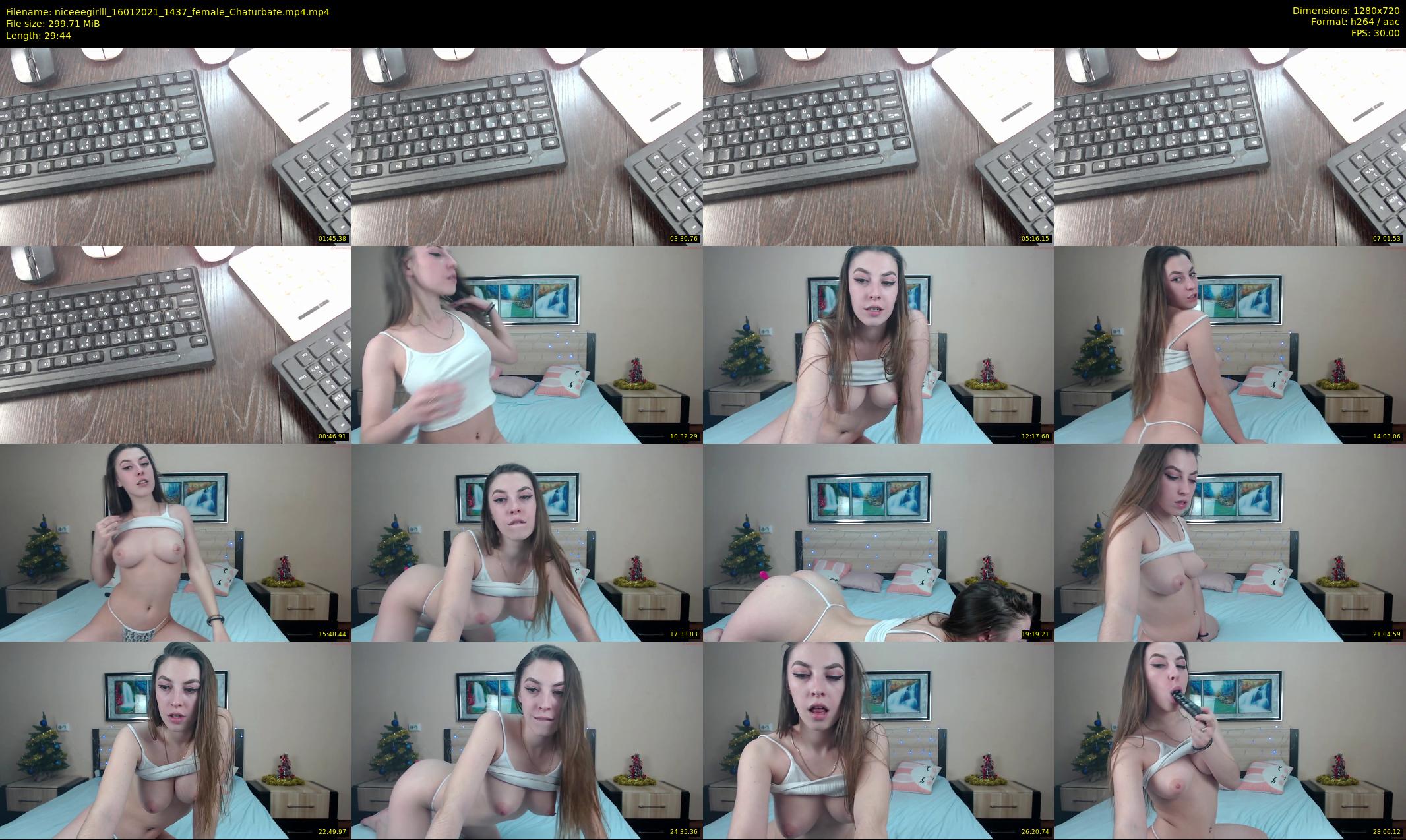 niceeegirlll — 30 minute Chaturbate couple cam show recording, 720p, Jan 16, 2021