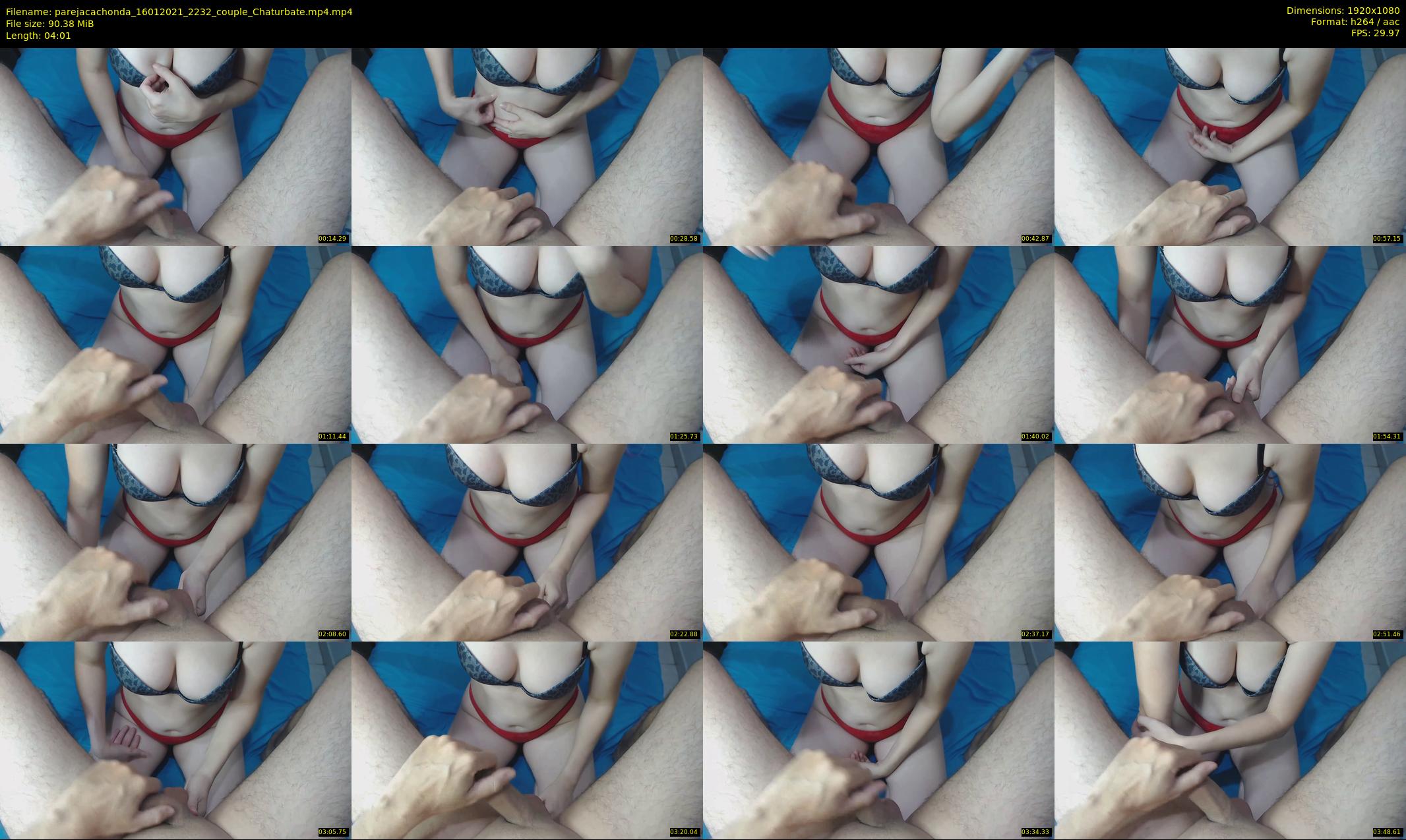 parejacachonda — 5 minute Chaturbate couple cam show recording, 1080p, Jan 16, 2021