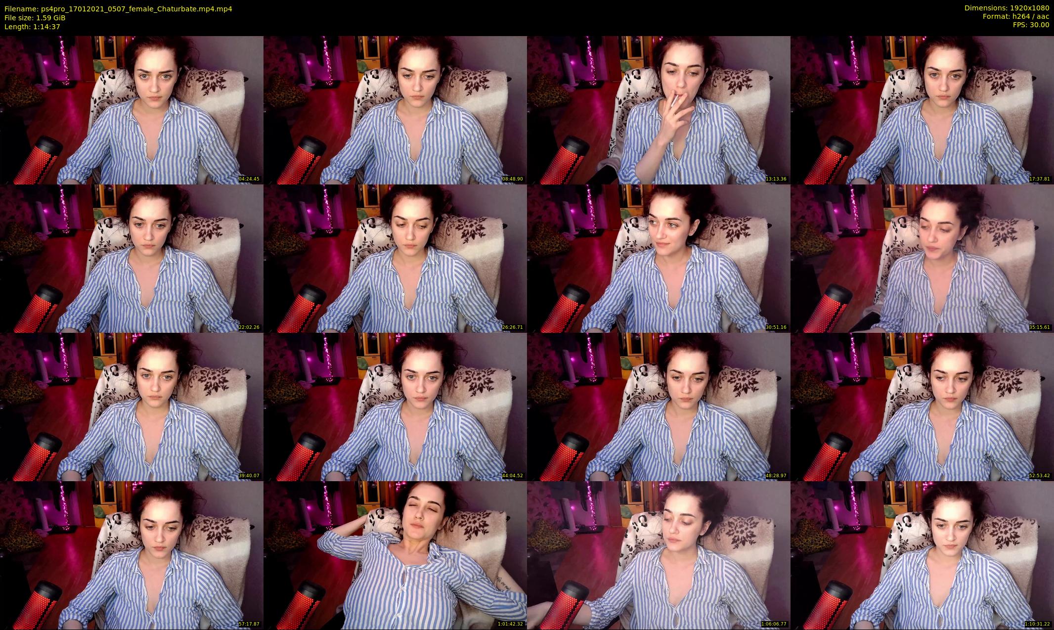 ps4pro — 75 minute Chaturbate female cam show recording, 1080p, Jan 17, 2021
