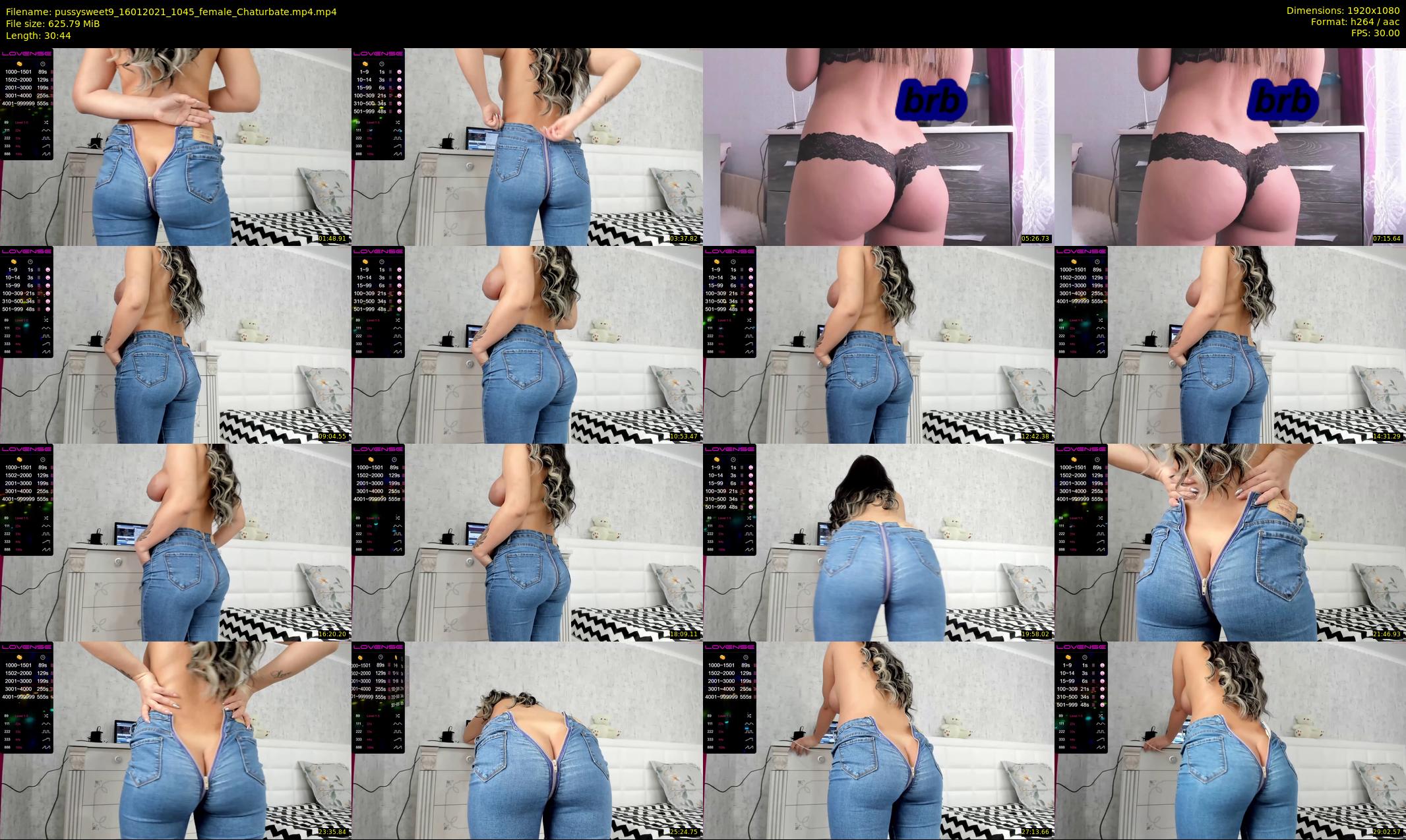 pussysweet9 — 31 minute Chaturbate female cam show recording, 1080p, Jan 16, 2021