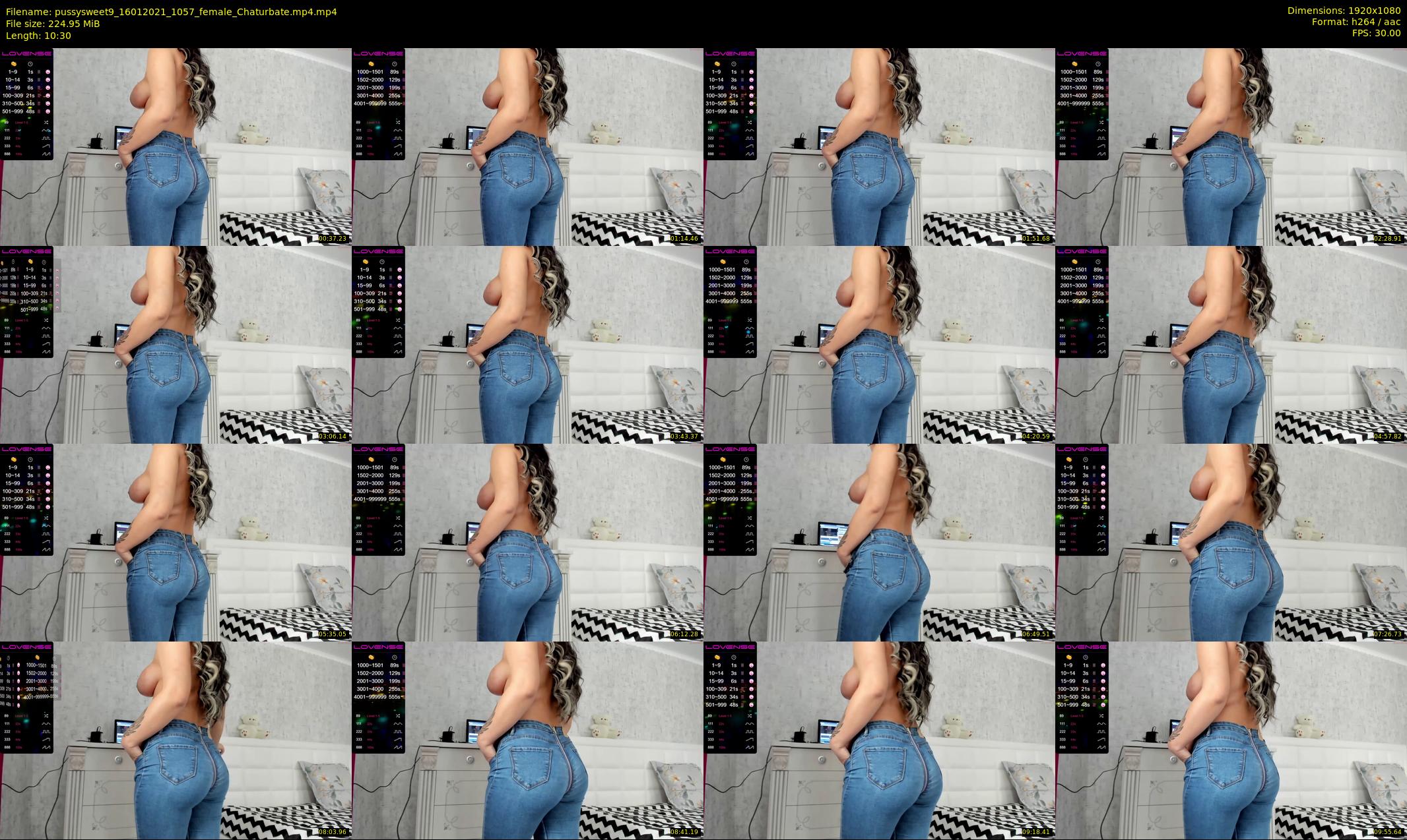 pussysweet9 — 11 minute Chaturbate female cam show recording, 1080p, Jan 16, 2021