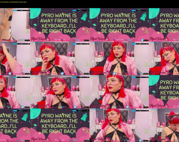 pyrowayne — 59 minute Chaturbate female cam show recording, 720p, Jan 17, 2021