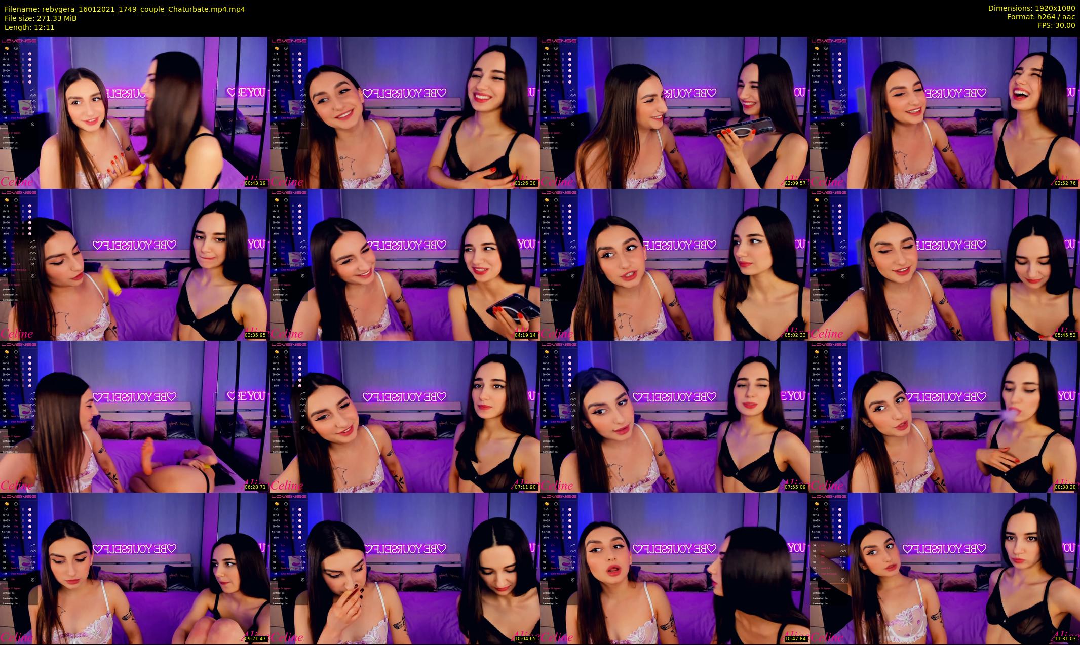 rebygera — 13 minute Chaturbate couple cam show recording, 1080p, Jan 16, 2021