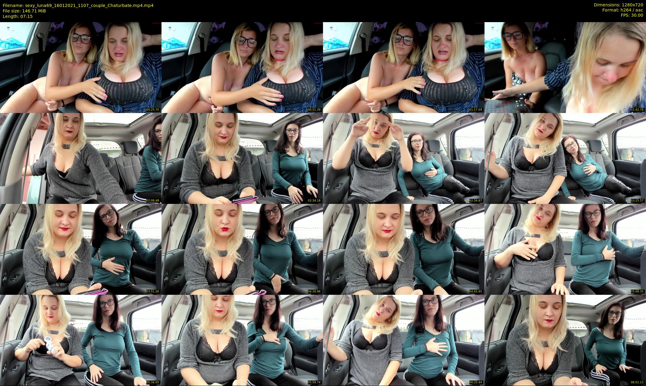 sexy_luna69 — 8 minute Chaturbate couple cam show recording, 720p, Jan 16, 2021