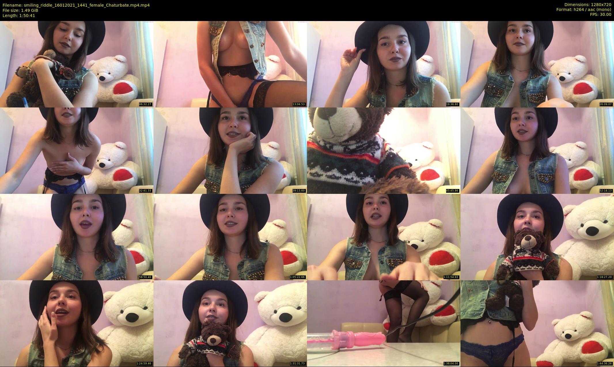 smiling_riddle — 111 minute Chaturbate female cam show recording, 720p, Jan 16, 2021