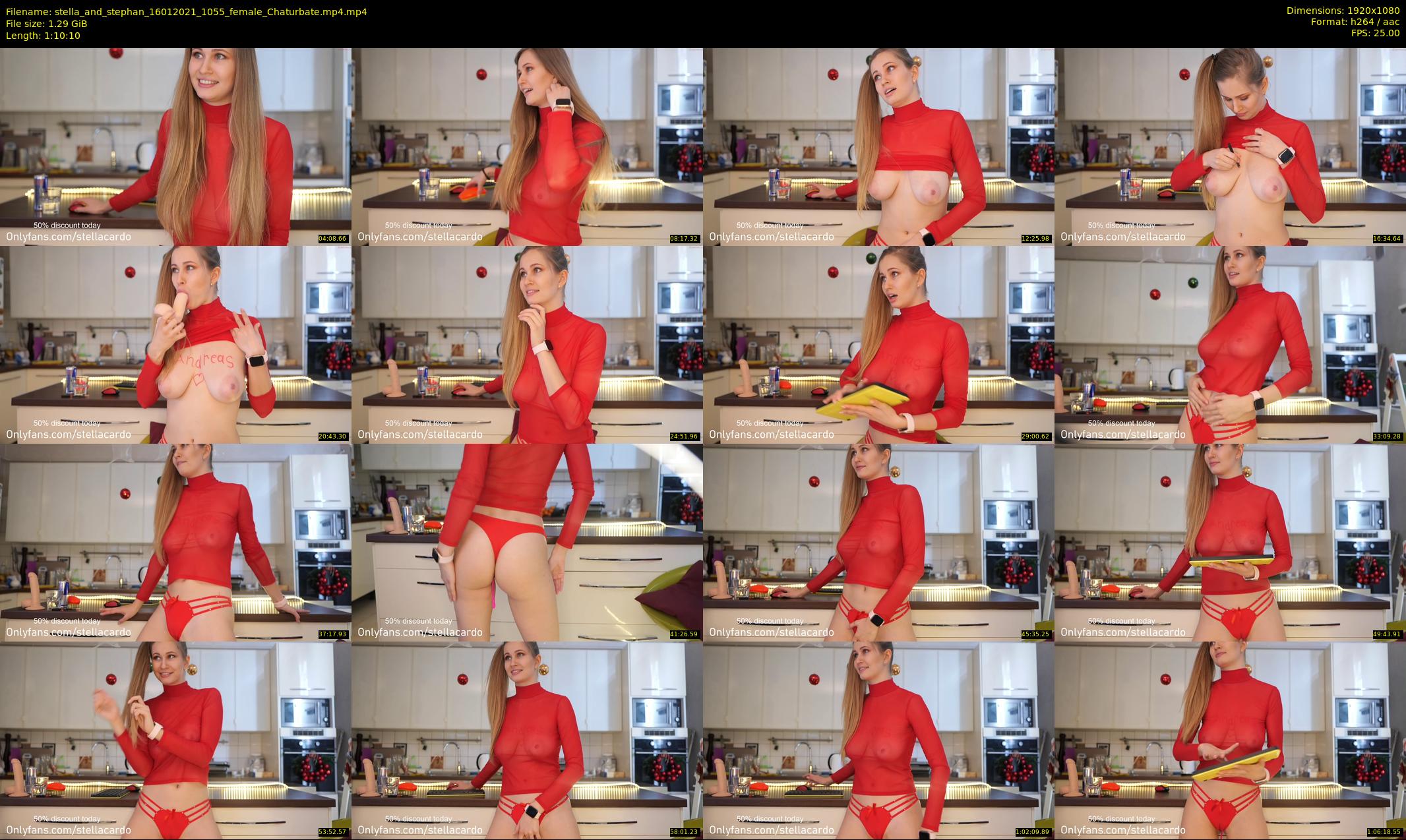 stella_and_stephan — 71 minute Chaturbate couple cam show recording, 1080p, Jan 16, 2021
