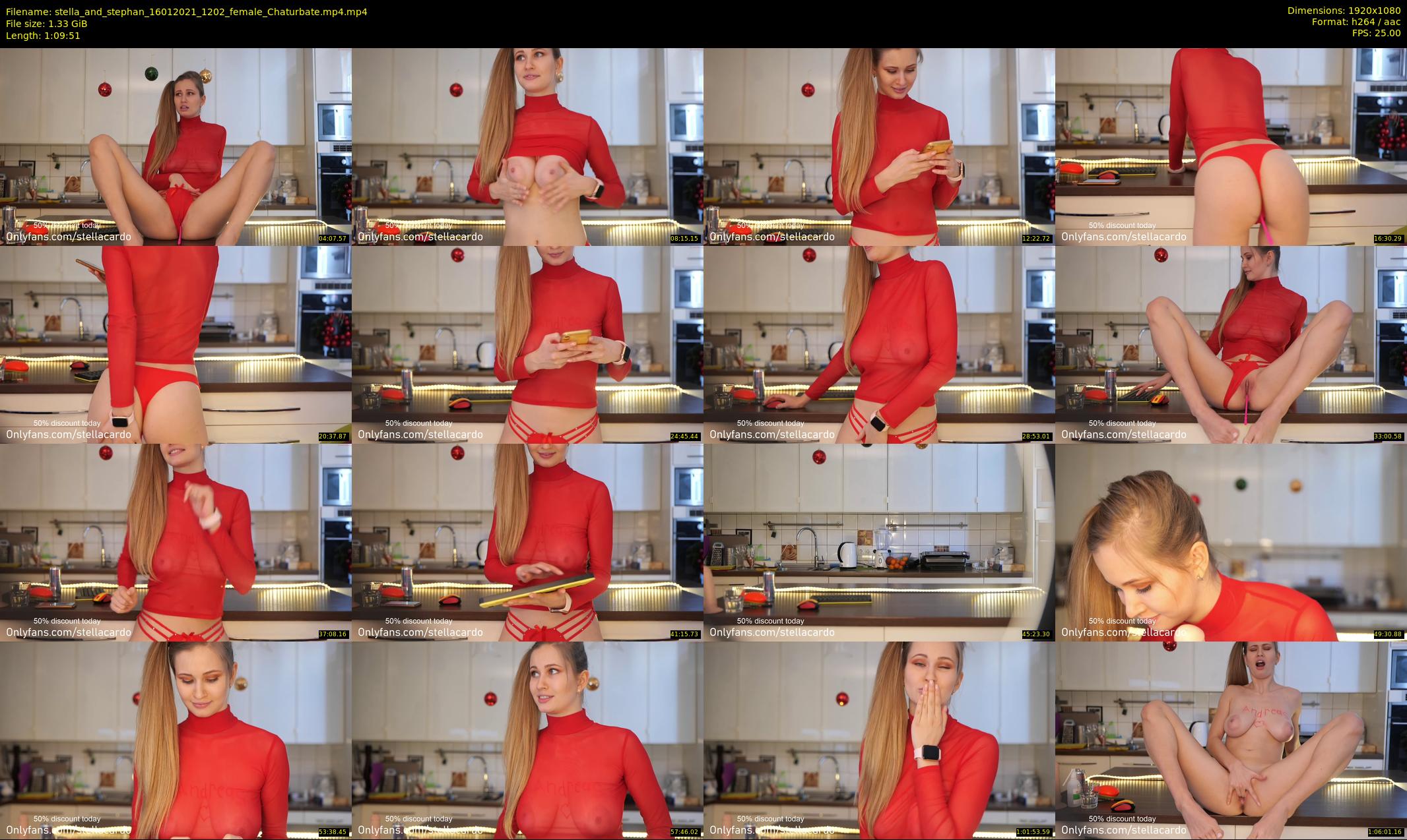 stella_and_stephan — 70 minute Chaturbate couple cam show recording, 1080p, Jan 16, 2021