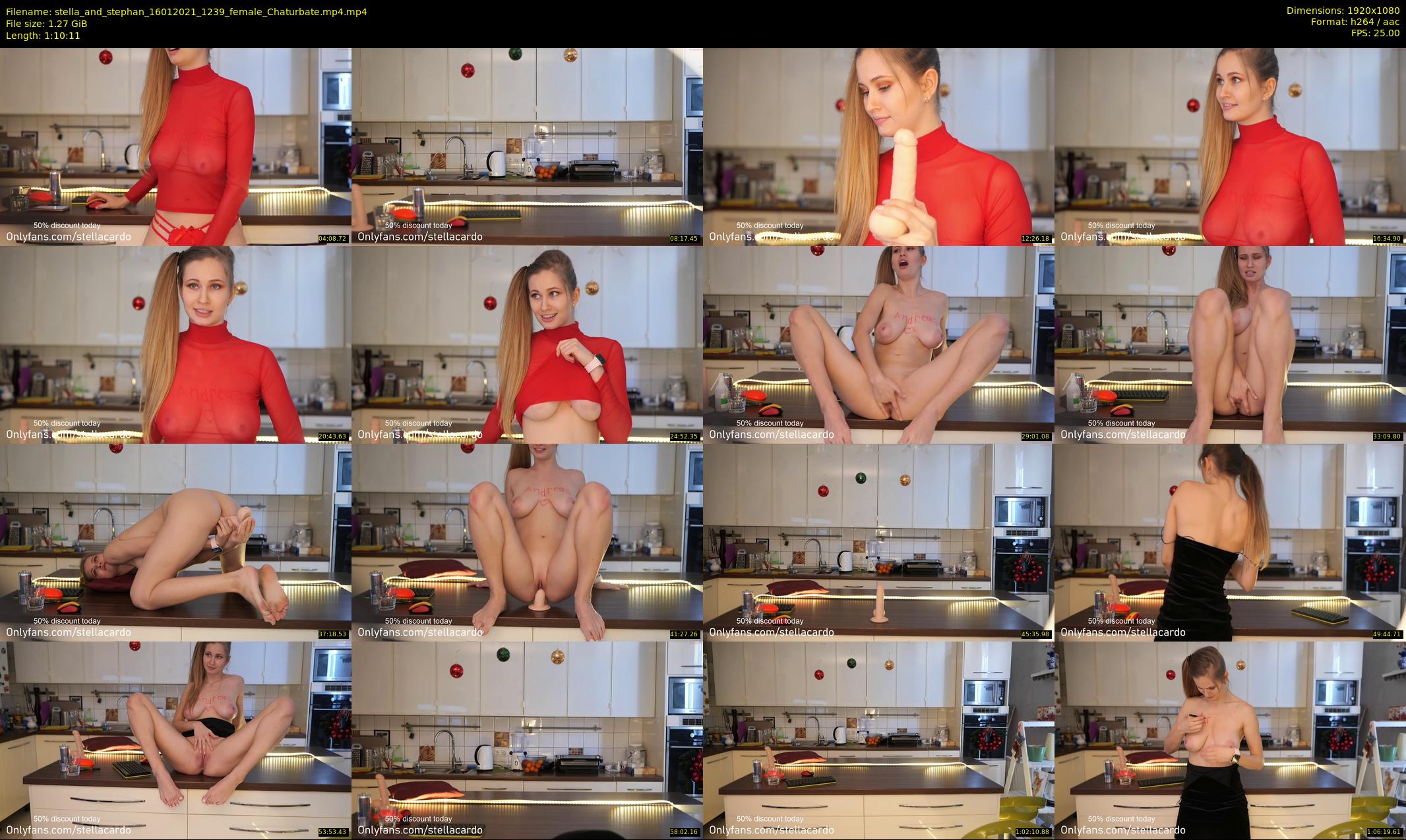 stella_and_stephan — 71 minute Chaturbate couple cam show recording, 1080p, Jan 16, 2021