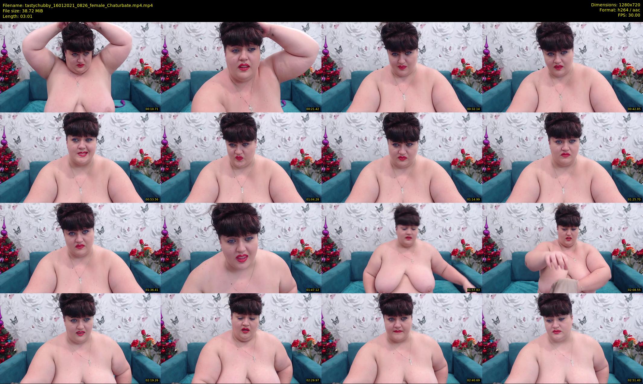 tastychubby — 4 minute Chaturbate female cam show recording, 720p, Jan 16, 2021