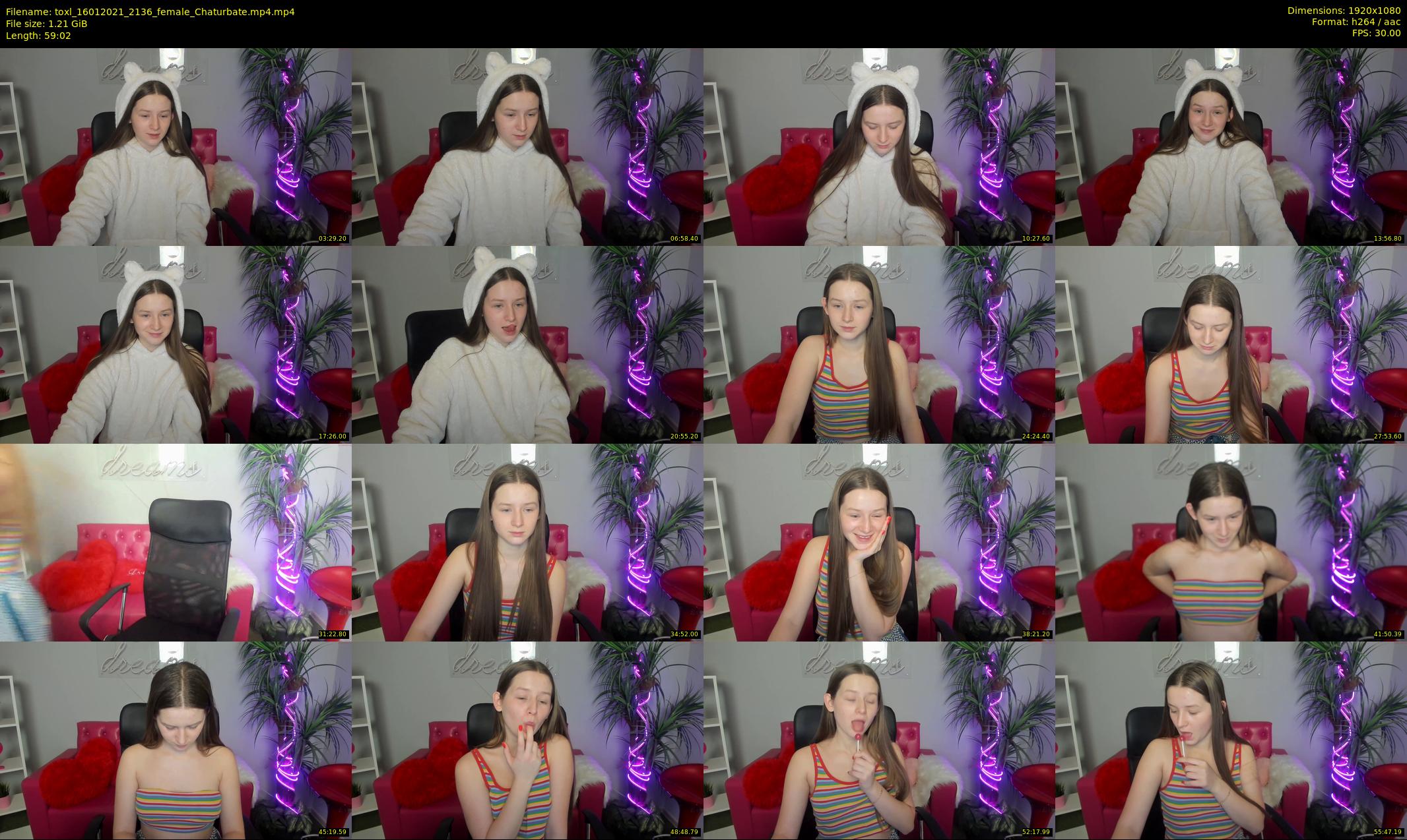 toxl — 60 minute Chaturbate female cam show recording, 1080p, Jan 16, 2021