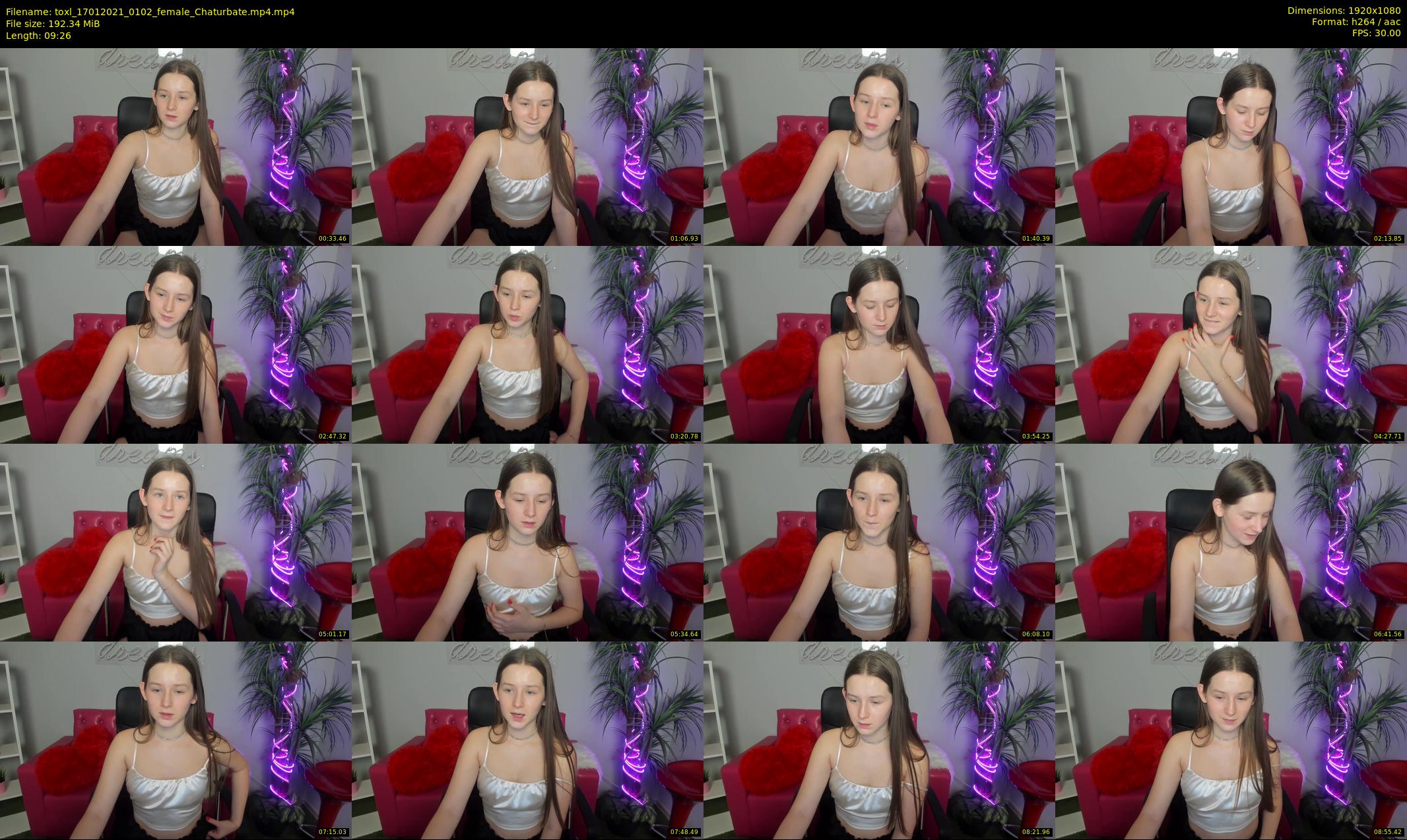 toxl — 10 minute Chaturbate female cam show recording, 1080p, Jan 17, 2021