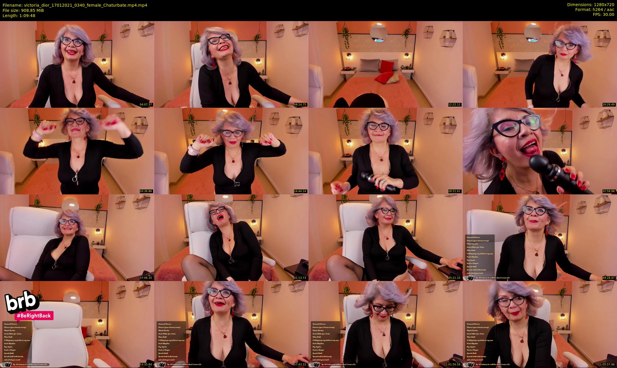 victoria_dior — 70 minute Chaturbate female cam show recording, 720p, Jan 17, 2021