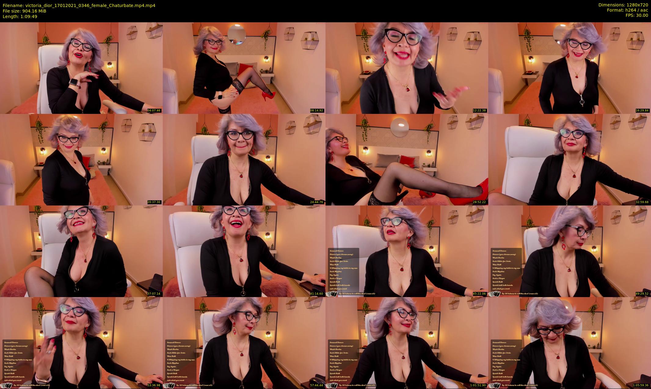 victoria_dior — 70 minute Chaturbate female cam show recording, 720p, Jan 17, 2021