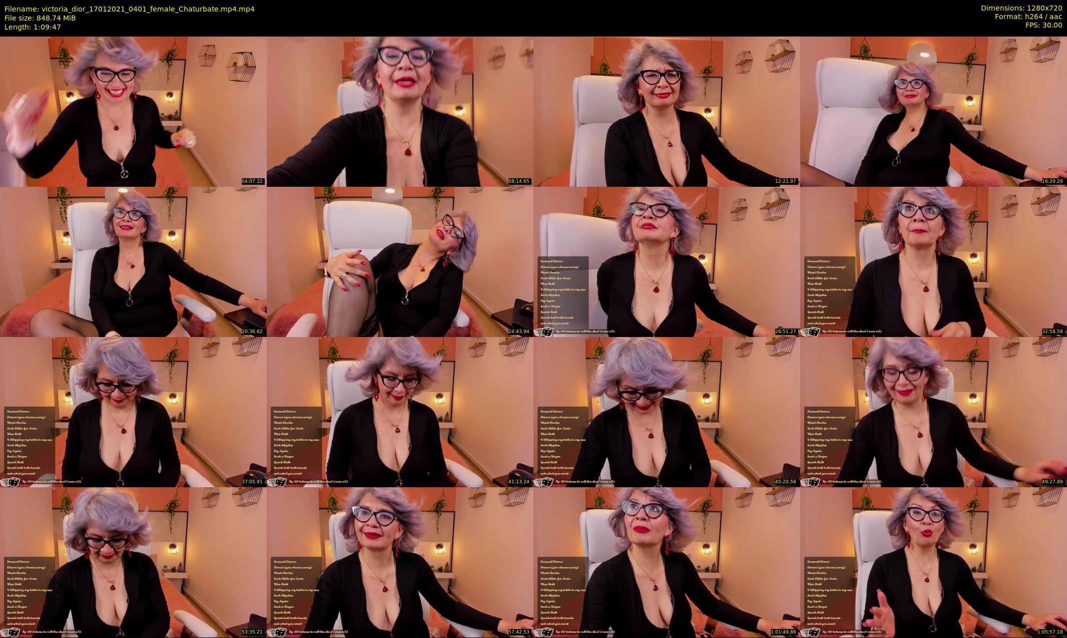 victoria_dior — 70 minute Chaturbate female cam show recording, 720p, Jan 17, 2021